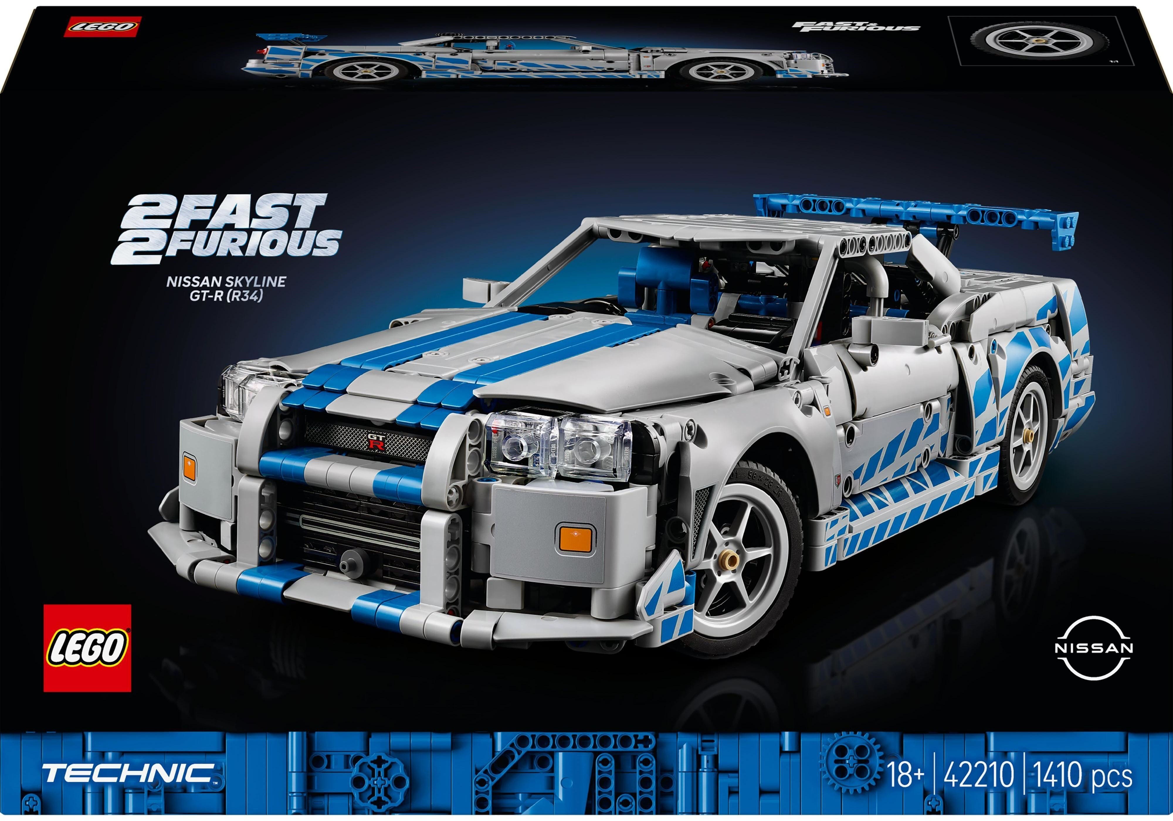 LEGO Конструктор LEGO Technic Подвійний форсаж Автомобіль Nissan Skyline GT-R (R34)