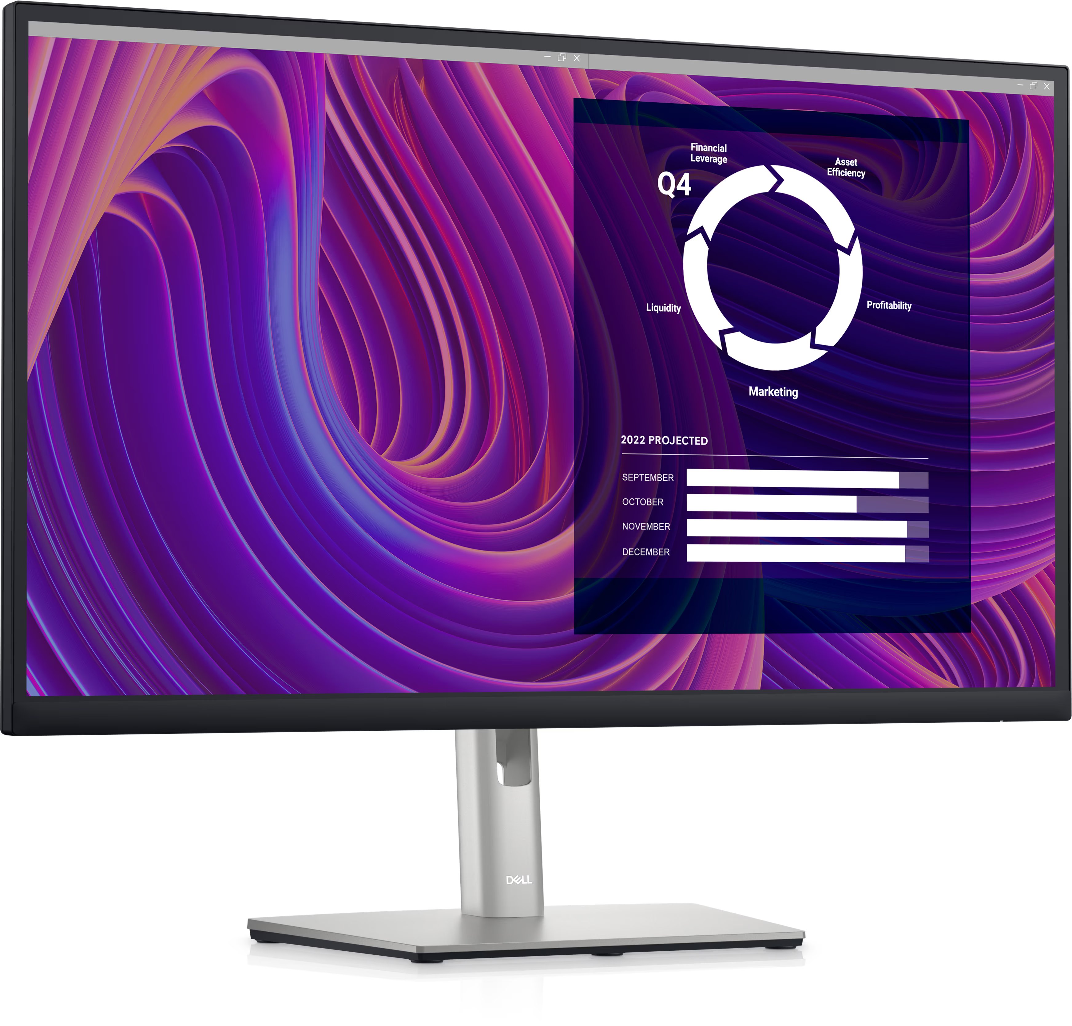 Dell Монітор LCD 27` P2723D HDMI, DP, USB, IPS, 2560x1440, 99%sRGB, Pivot