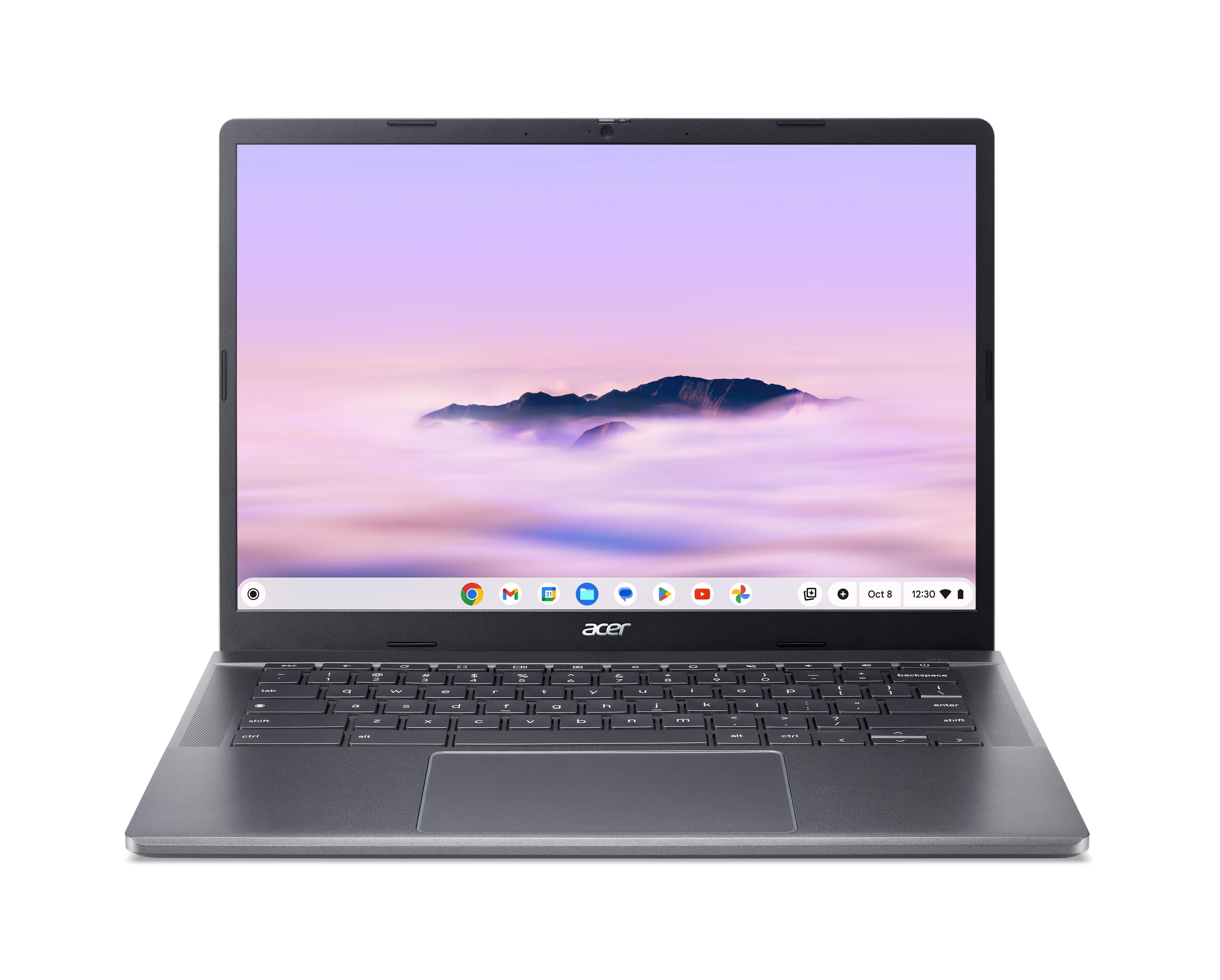 Acer Ноутбук Chromebook Plus CB514-4H 14" FHD IPS, Intel i3-N305, 8GB, F512GB, UMA, ChromeOS, сірий