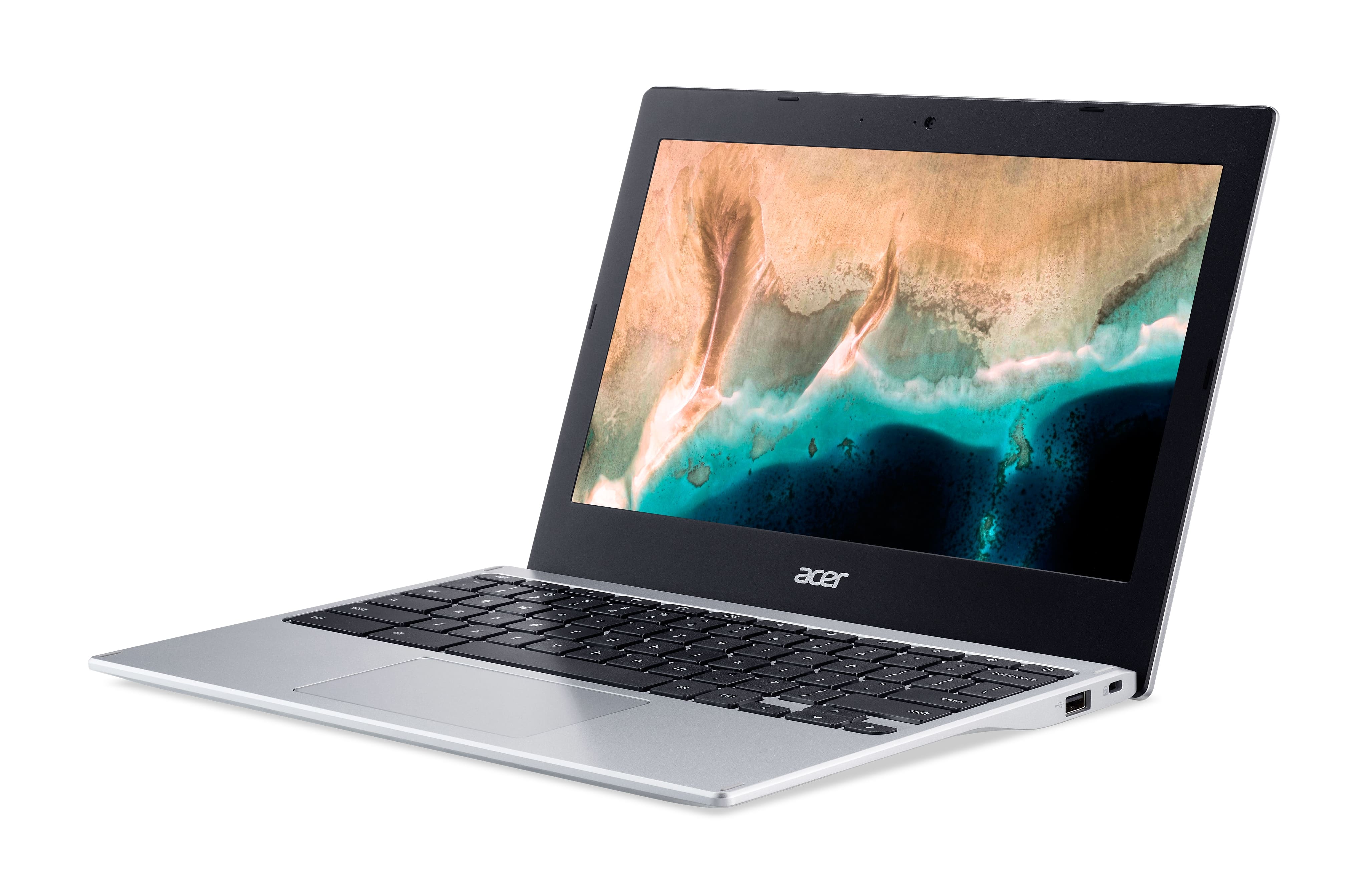 Acer Ноутбук Chromebook CB311-11H 11" IPS, MediaTek MT8183, 4GB, F64GB, UMA, ChromeOS, сріблястий