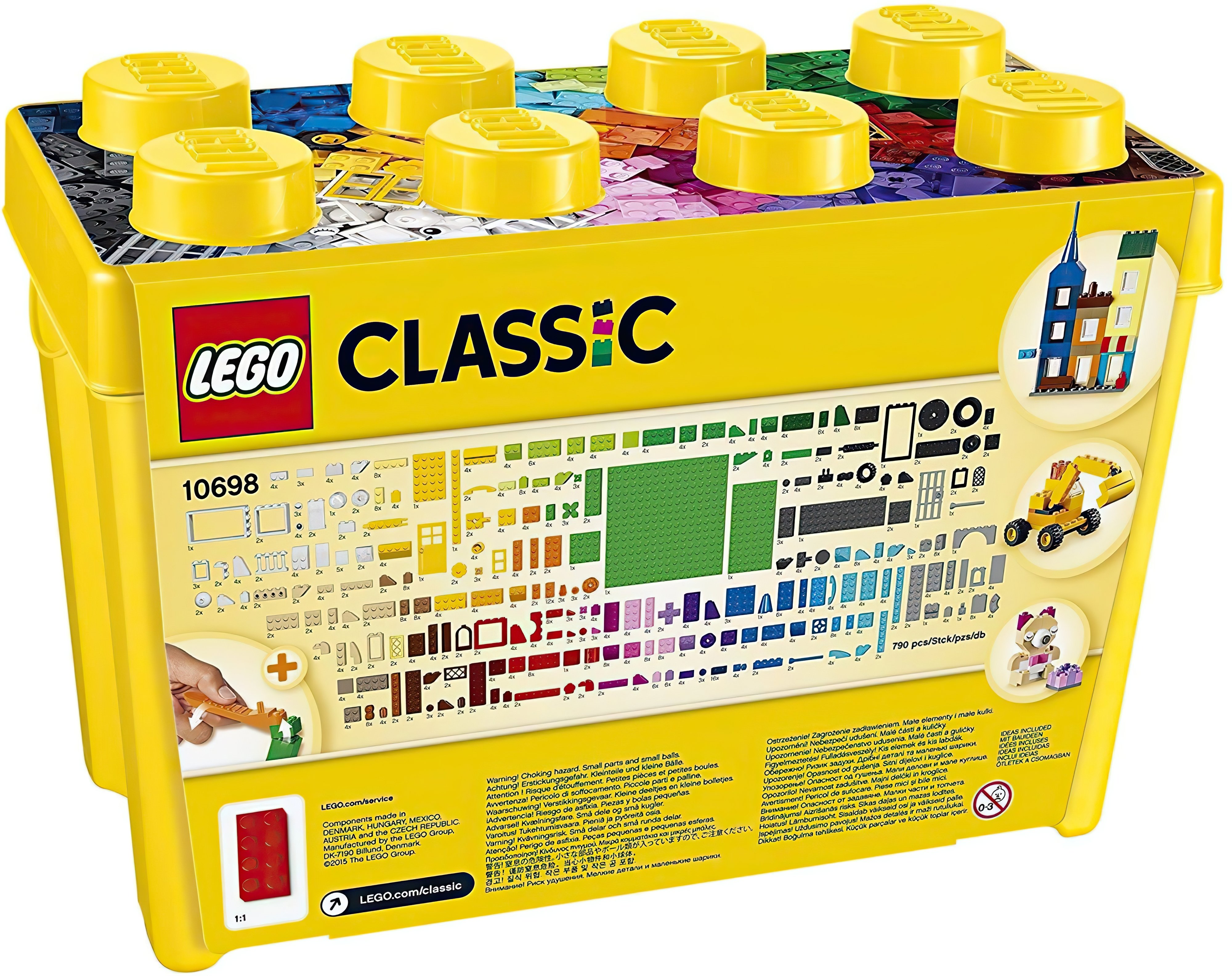 LEGO Конструктор Classic Кубики для творчого конструювання 10698