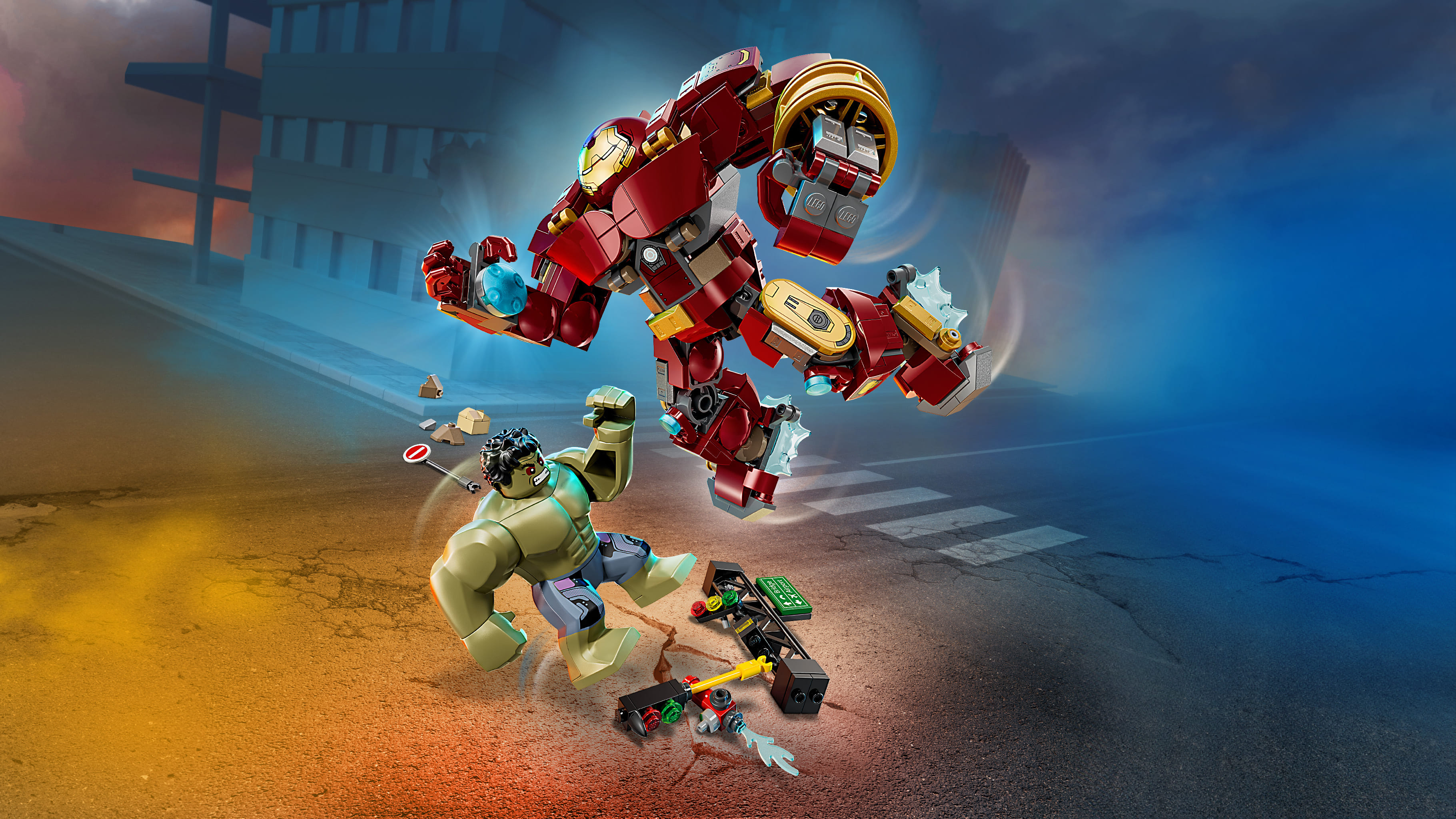 LEGO Конструктор LEGO Super Heroes Легендарна битва: Халкбастер vs. Халк LEGO Конструктор LEGO Super Heroes Легендарна битва: Халкбастер vs. Халк
