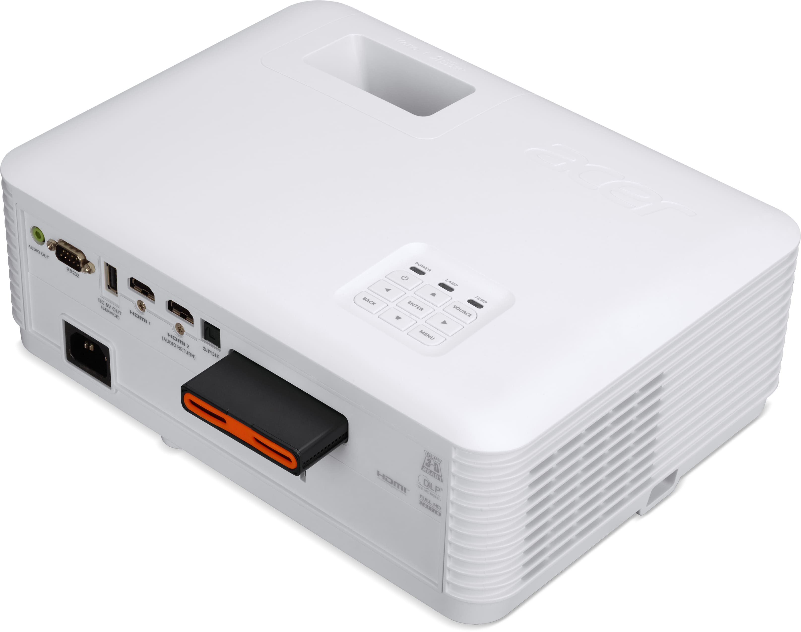 Acer Проєктор Vero PL3515ATV FHD, 5500 lm, LASER, 1.15-1.5, Android TV Acer Проєктор Vero PL3515ATV FHD, 5500 lm, LASER, 1.15-1.5, Android TV