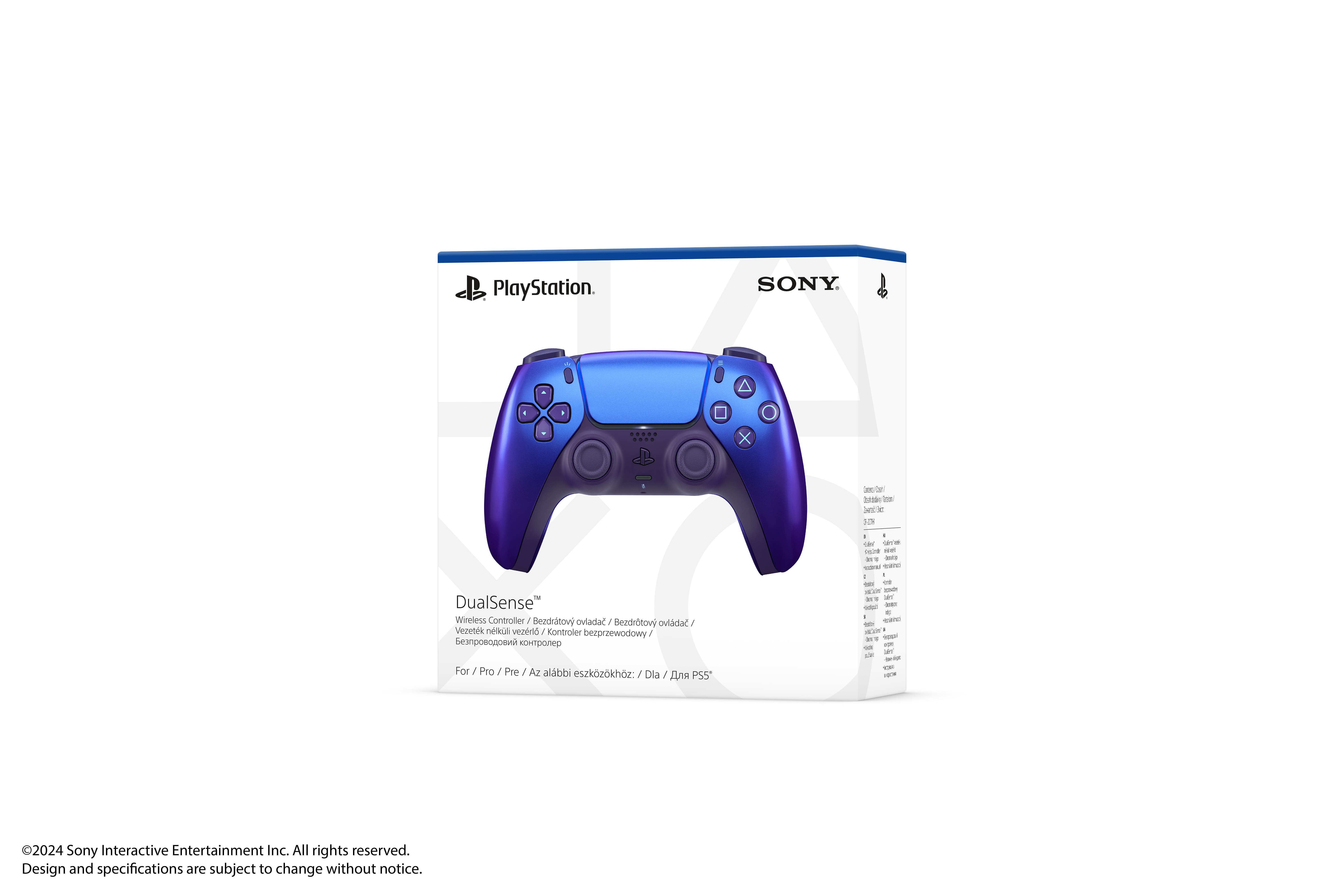 PlayStation Геймпад 5 Dualsense BT, Chrome Indigo