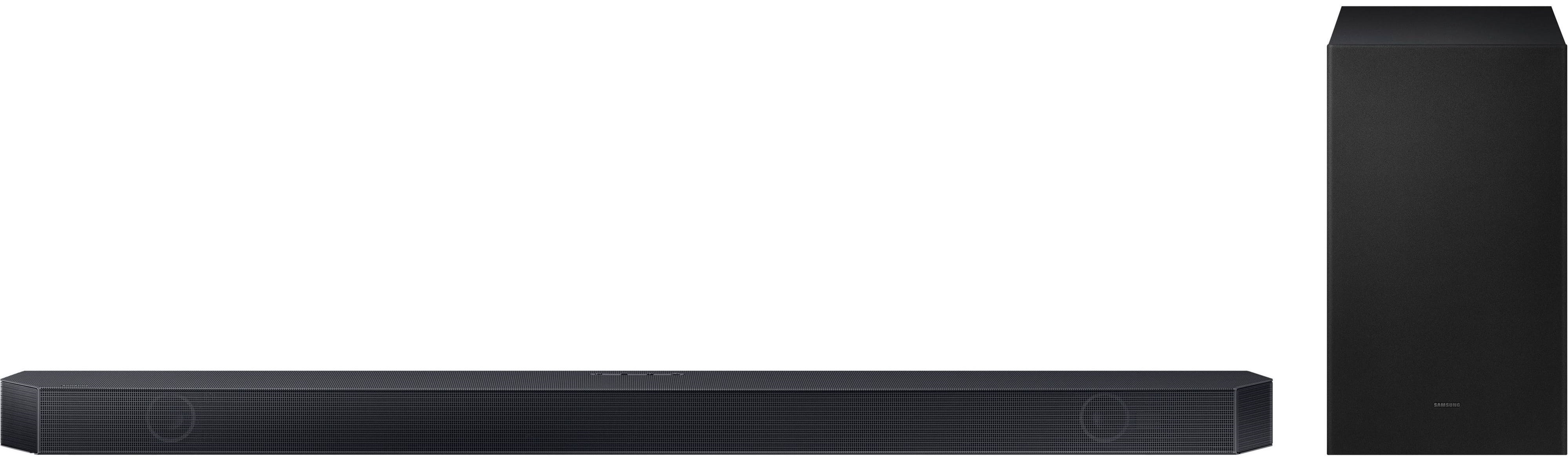Samsung Саундбар HW-Q700D 320Вт, 3.1.2, BT, HDMI-eARC, Wi-Fi, саб, Dolby Atmos, чорний