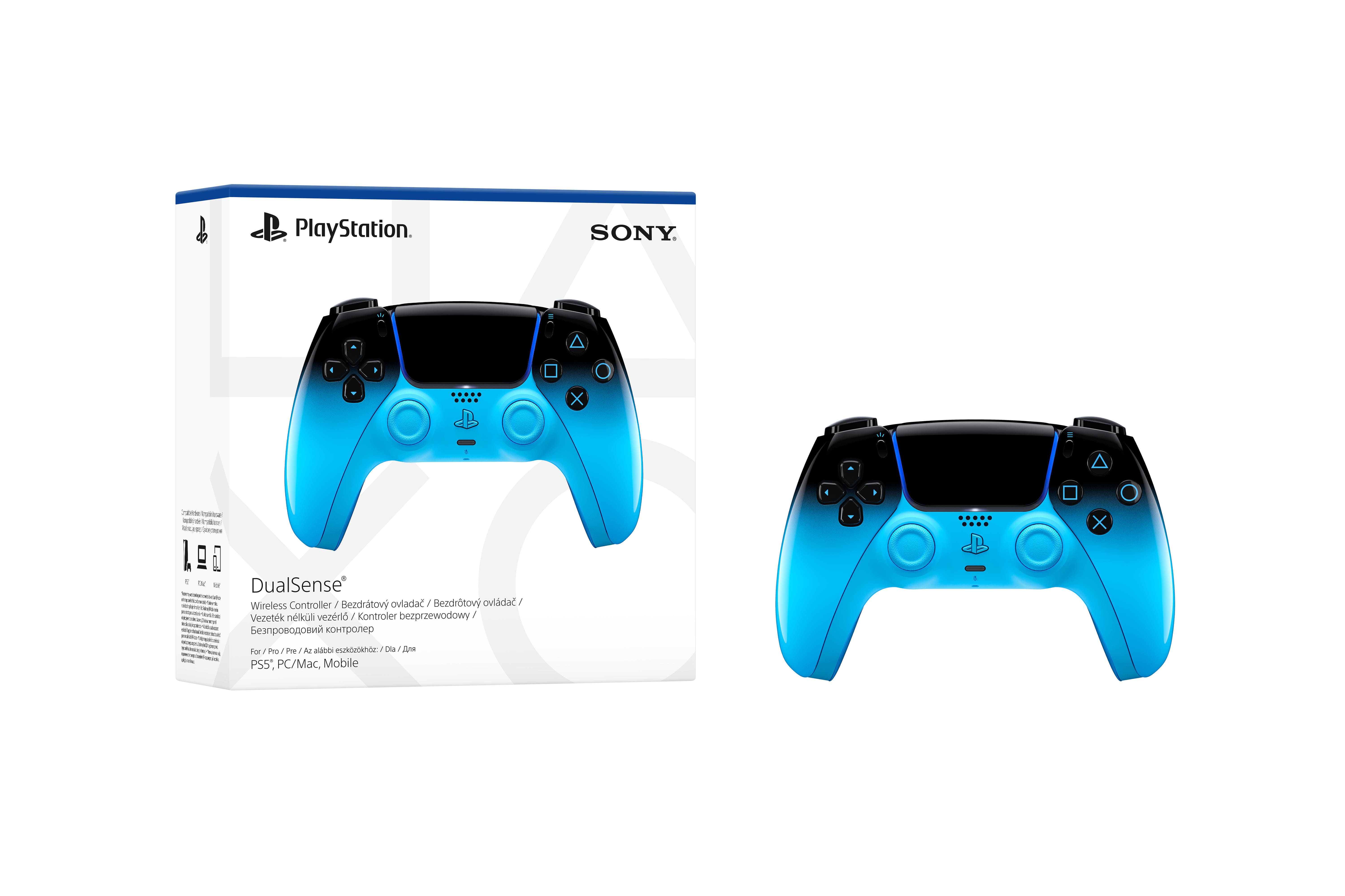 PlayStation Геймпад 5 Dualsense BT, Rhythm Blue