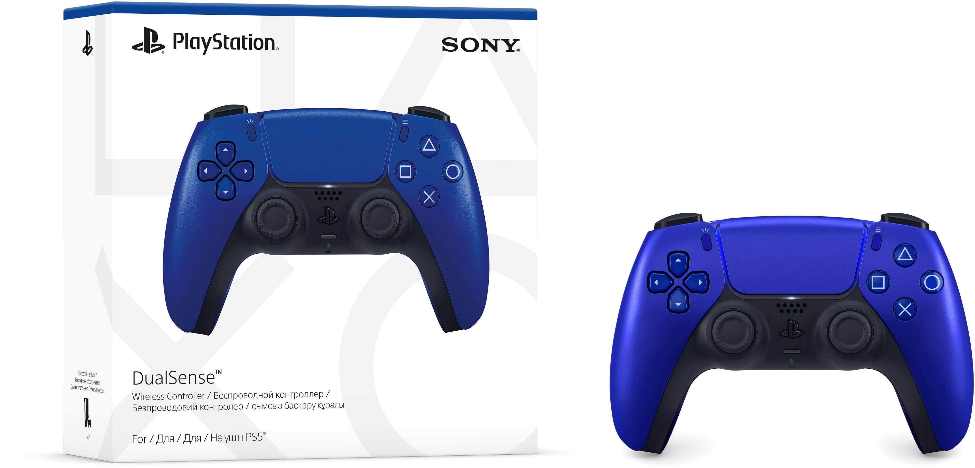 PlayStation 5 геймпад Dualsense BT, Cobalt Blue