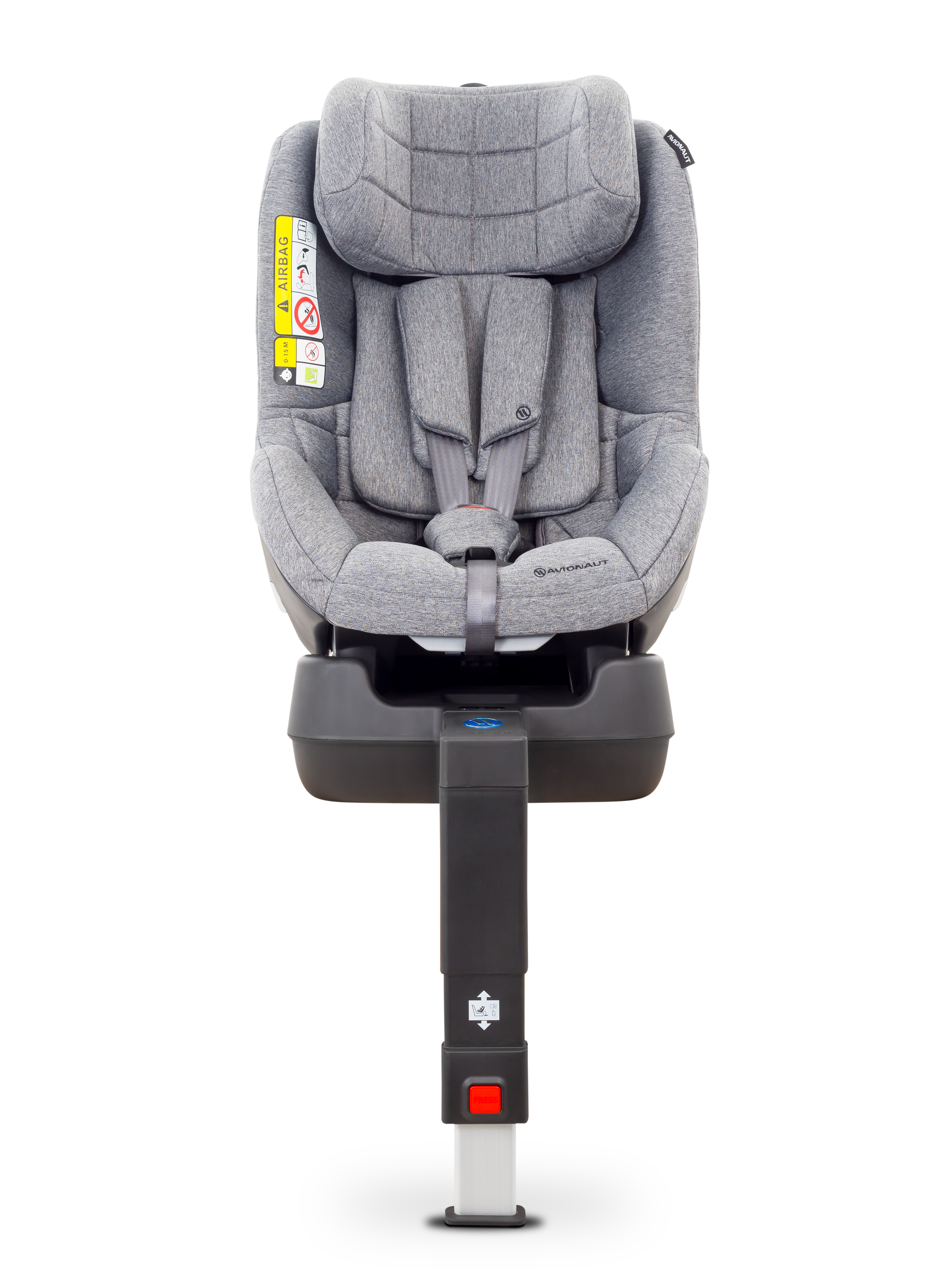 Avionaut AeroFIX Iso-Fix[Grey Melange AV-350-AF.01]