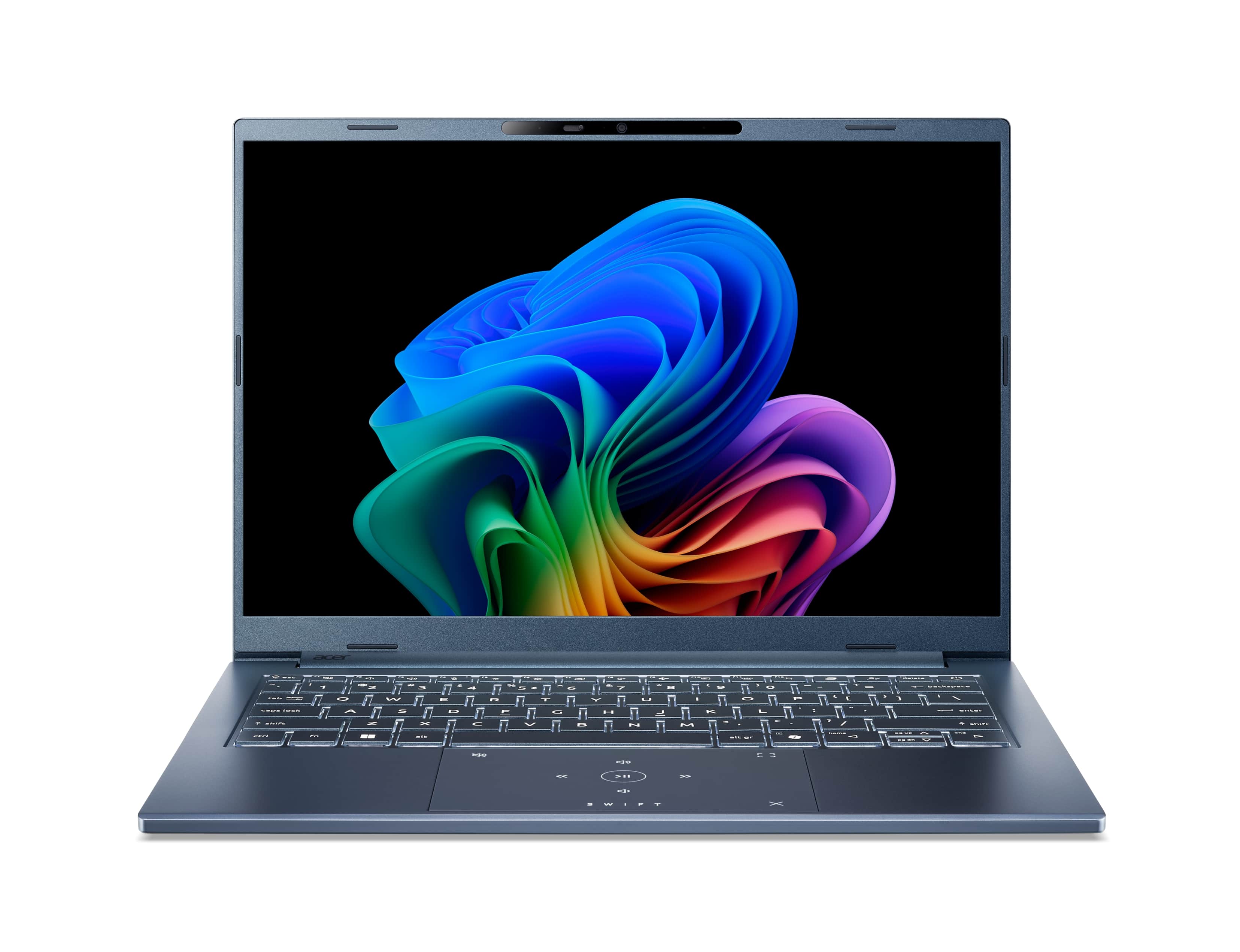Acer Ноутбук Acer Swift Go 14 SFG14-75 14" WUXGA OLED, Intel U9-288V, 32GB, F1TB, UMA, Win11, синій