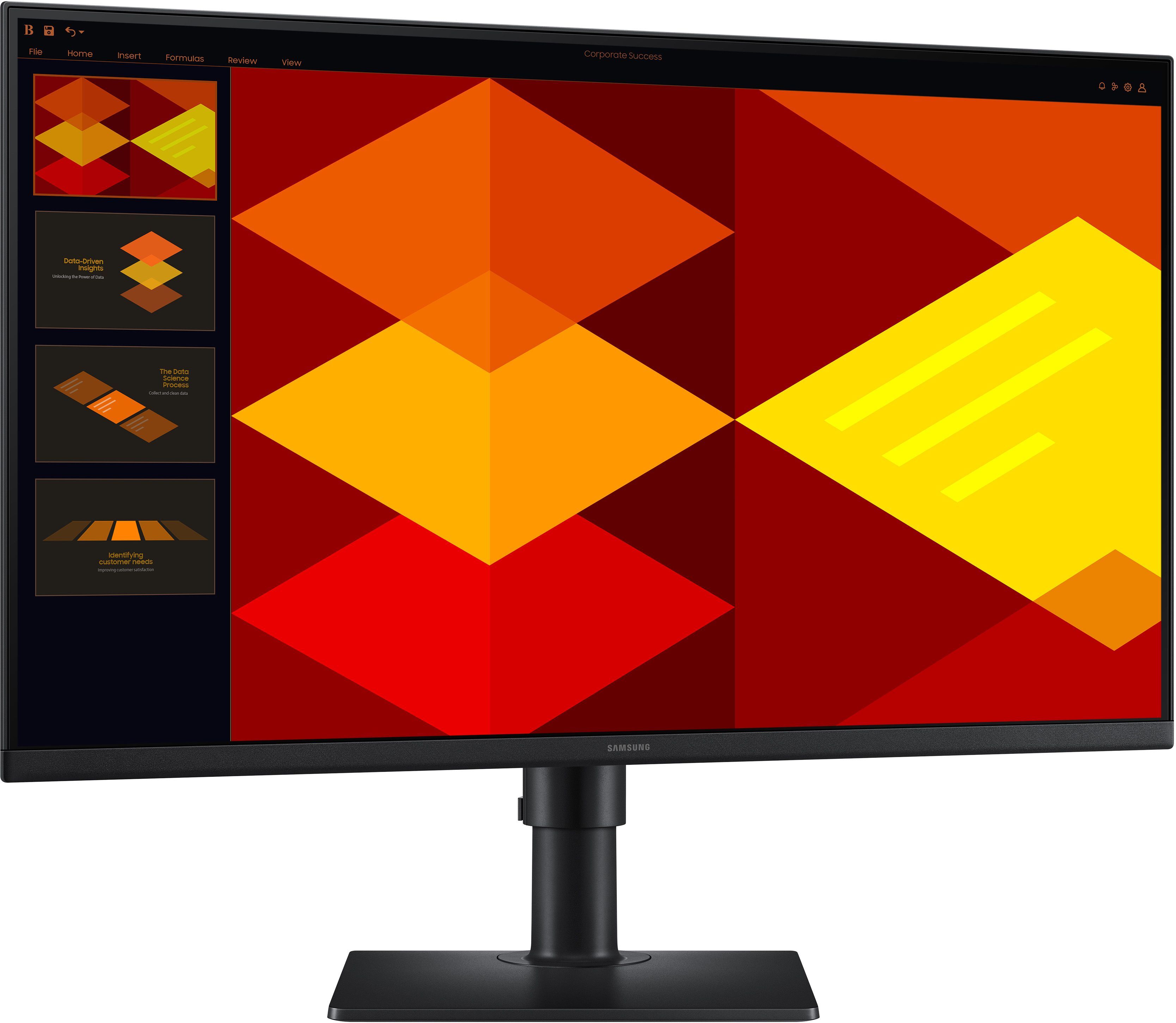 Samsung Монітор 27" S27D400 2*HDMI, DP, USB, IPS, 100Hz