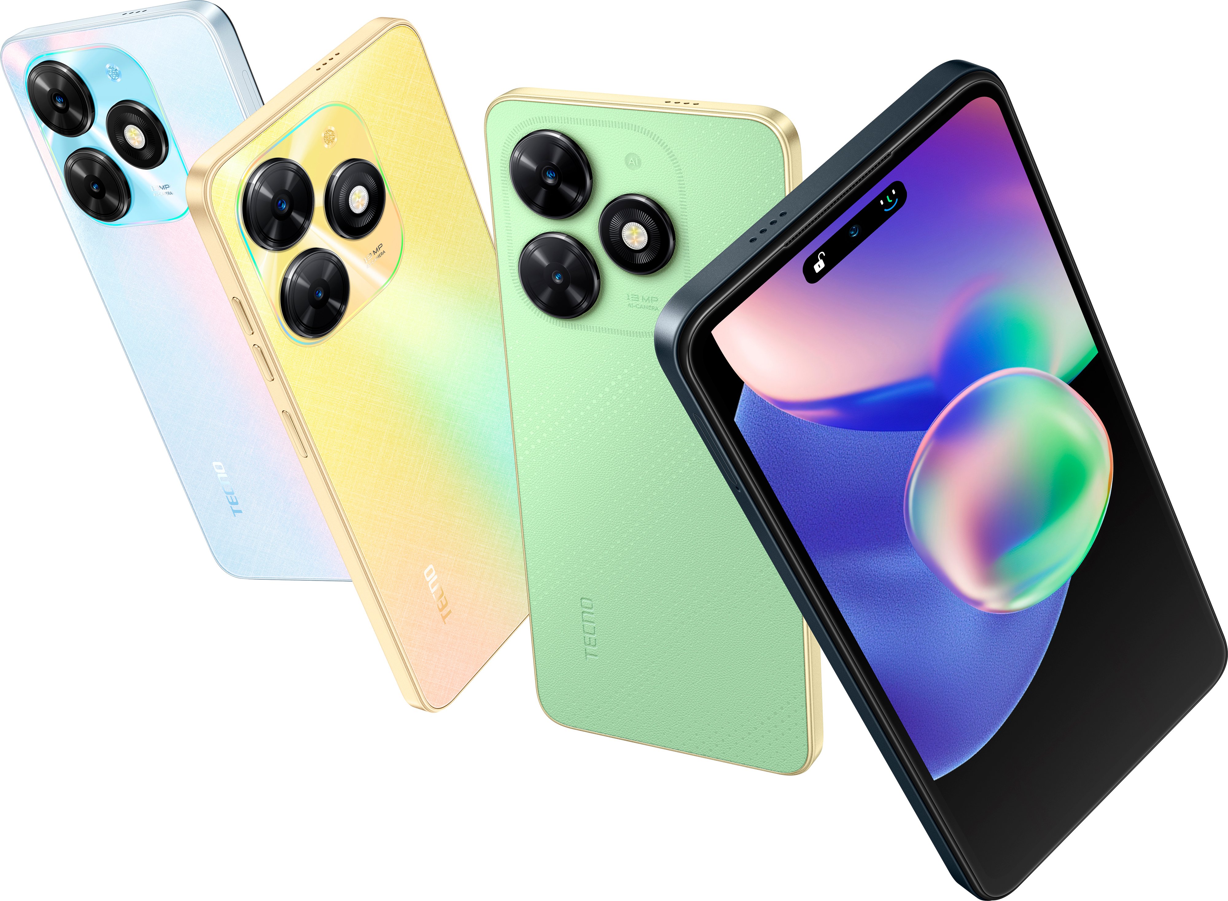 TECNO Смартфон Spark Go 2024 (BG6) 6.56" 4/64ГБ, 2SIM, 5000мА·год, Gravity Black