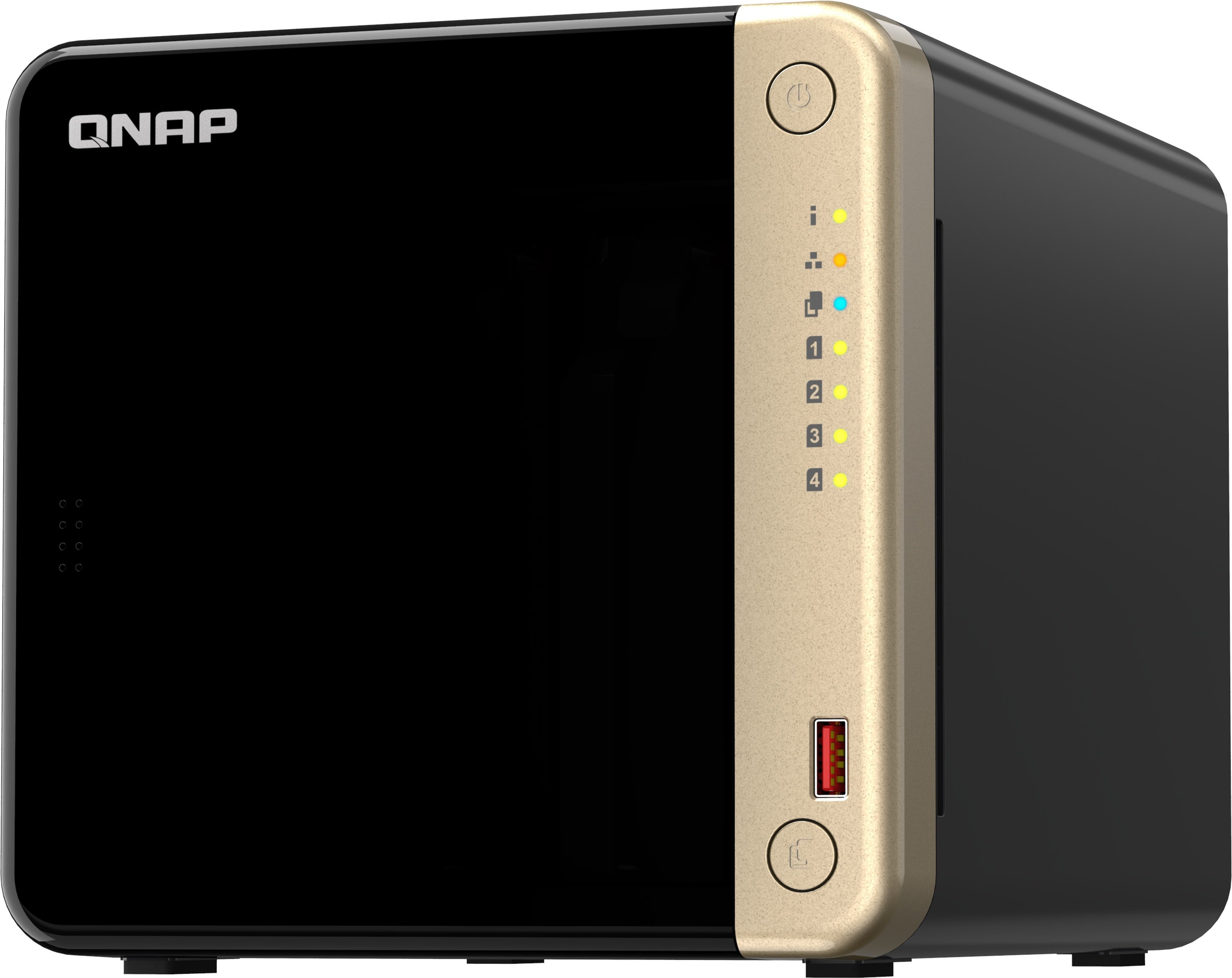 QNAP Мережеве сховище TS-464-8G (2.5GbE HDMI USB 3.2 Gen2)