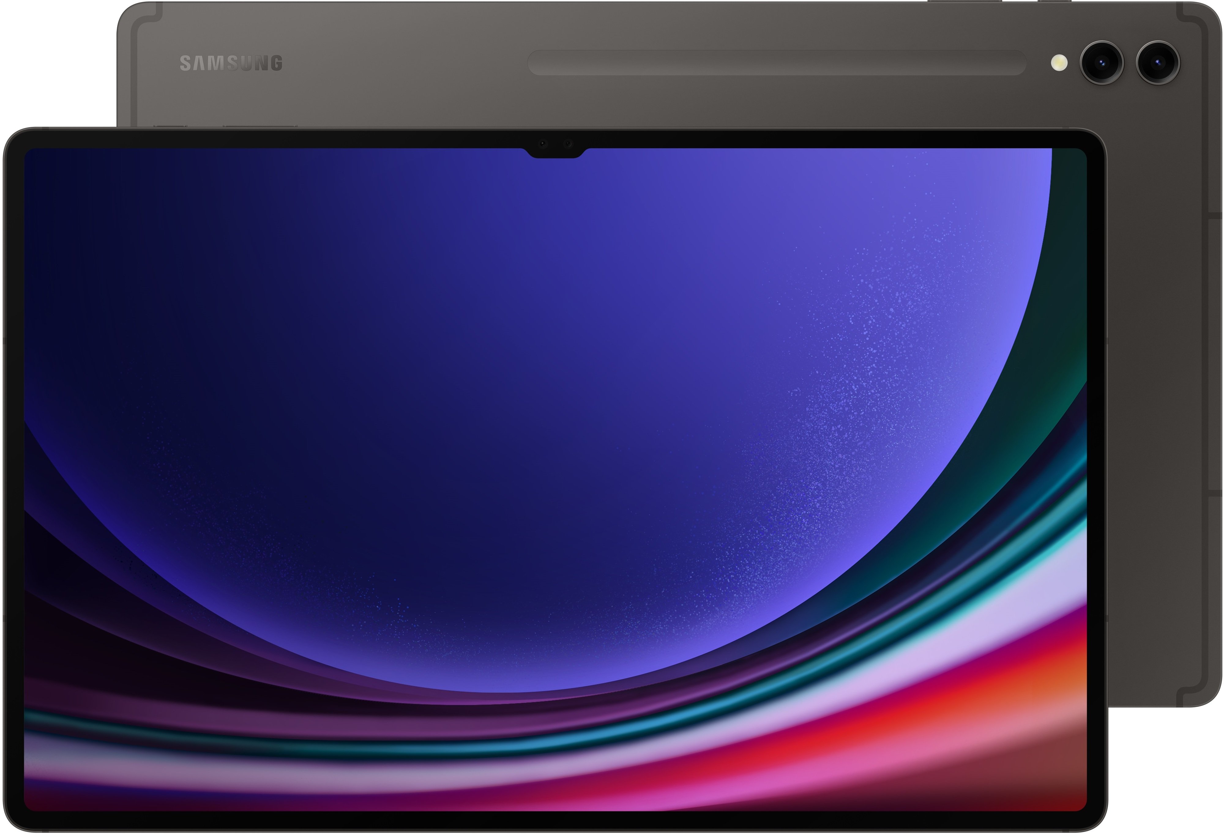 Samsung Планшет Galaxy Tab S9+ (X816) 12.4` 12ГБ, 256ГБ, 5G, 10090мА•год, Android, сірий темний