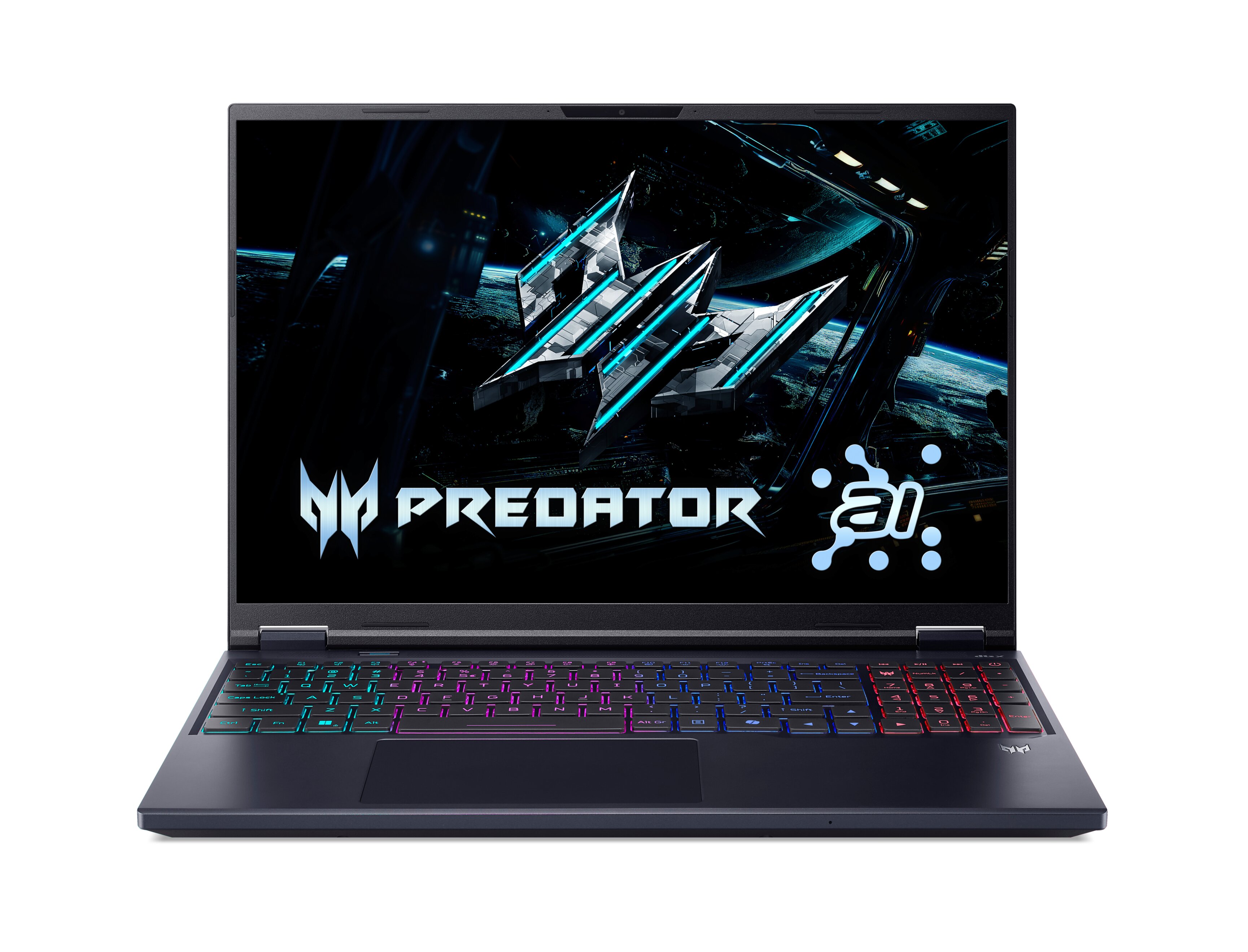 Acer Ноутбук Acer Predator Helios Neo 16 PHN16-73 16" WQXGA IPS, Intel U7-255HX, 32GB, F1TB, NVD5060-8, Lin, чорний