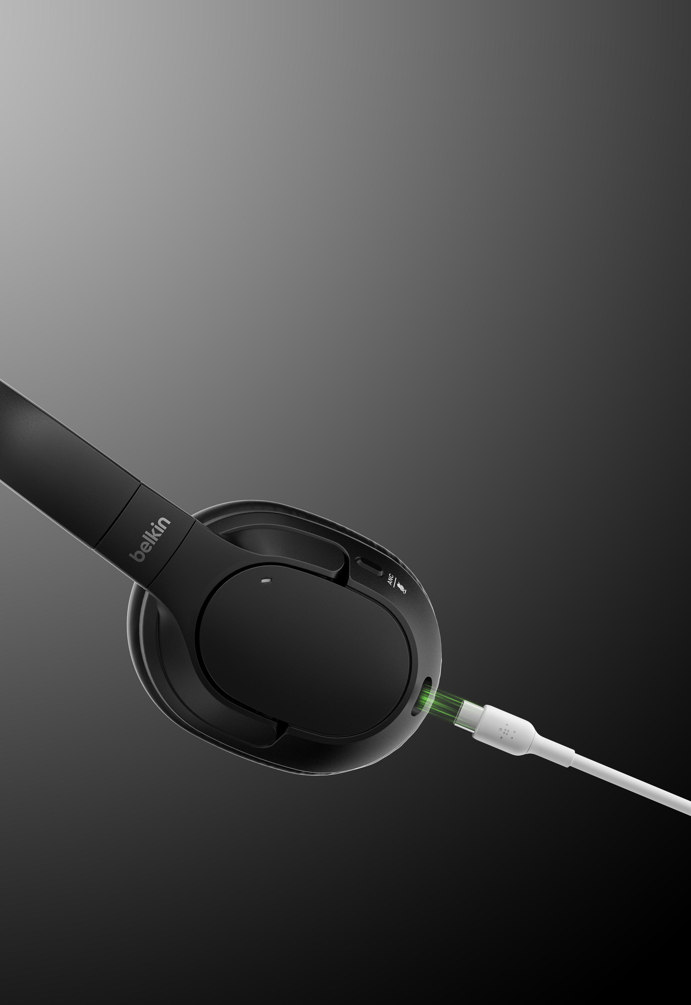 Belkin Навушники Over-Ear Soundform Isolate Wireless, чорний