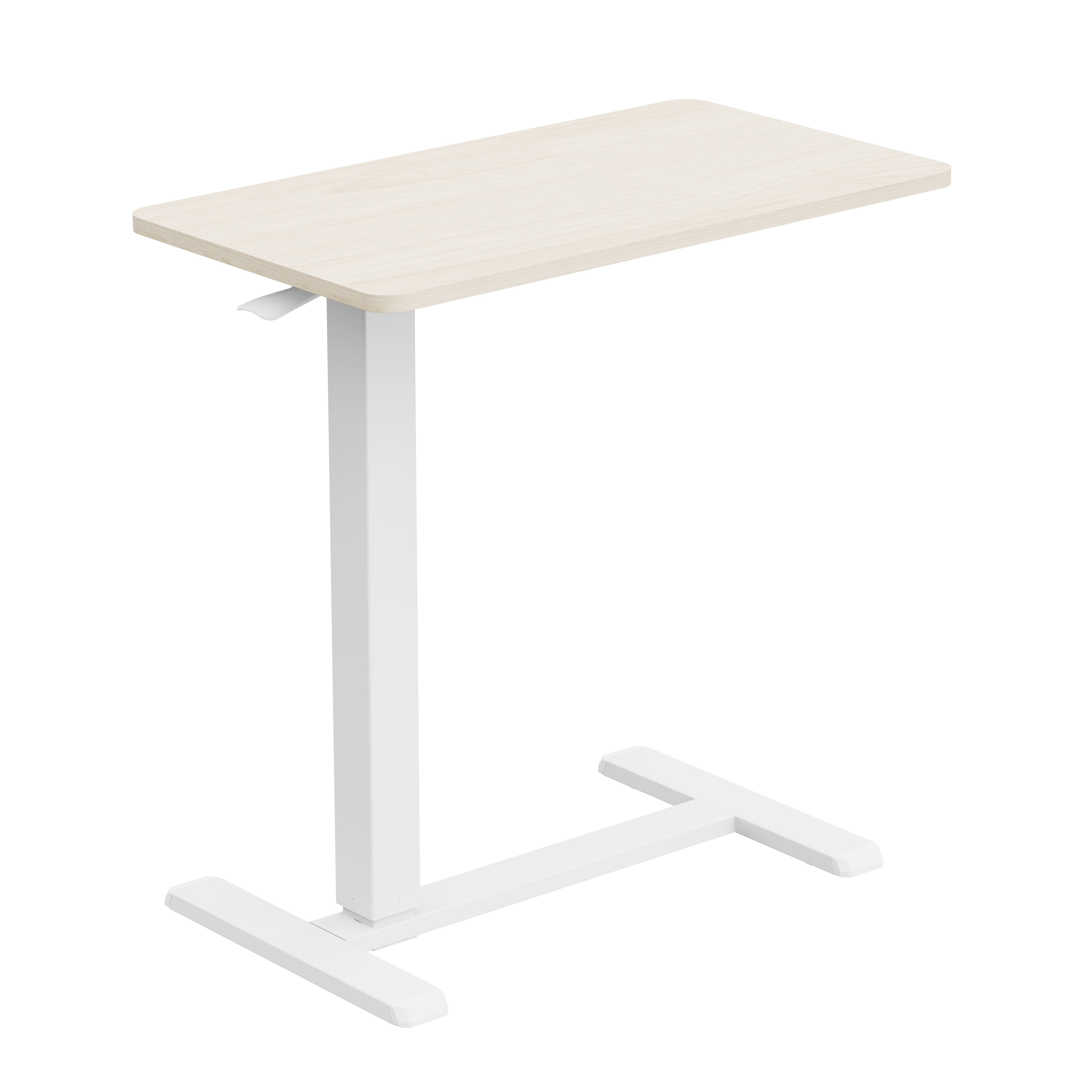 2E Стіл компактний 2E CE710WL, 710x400мм, регульована висота, біло-бежевий