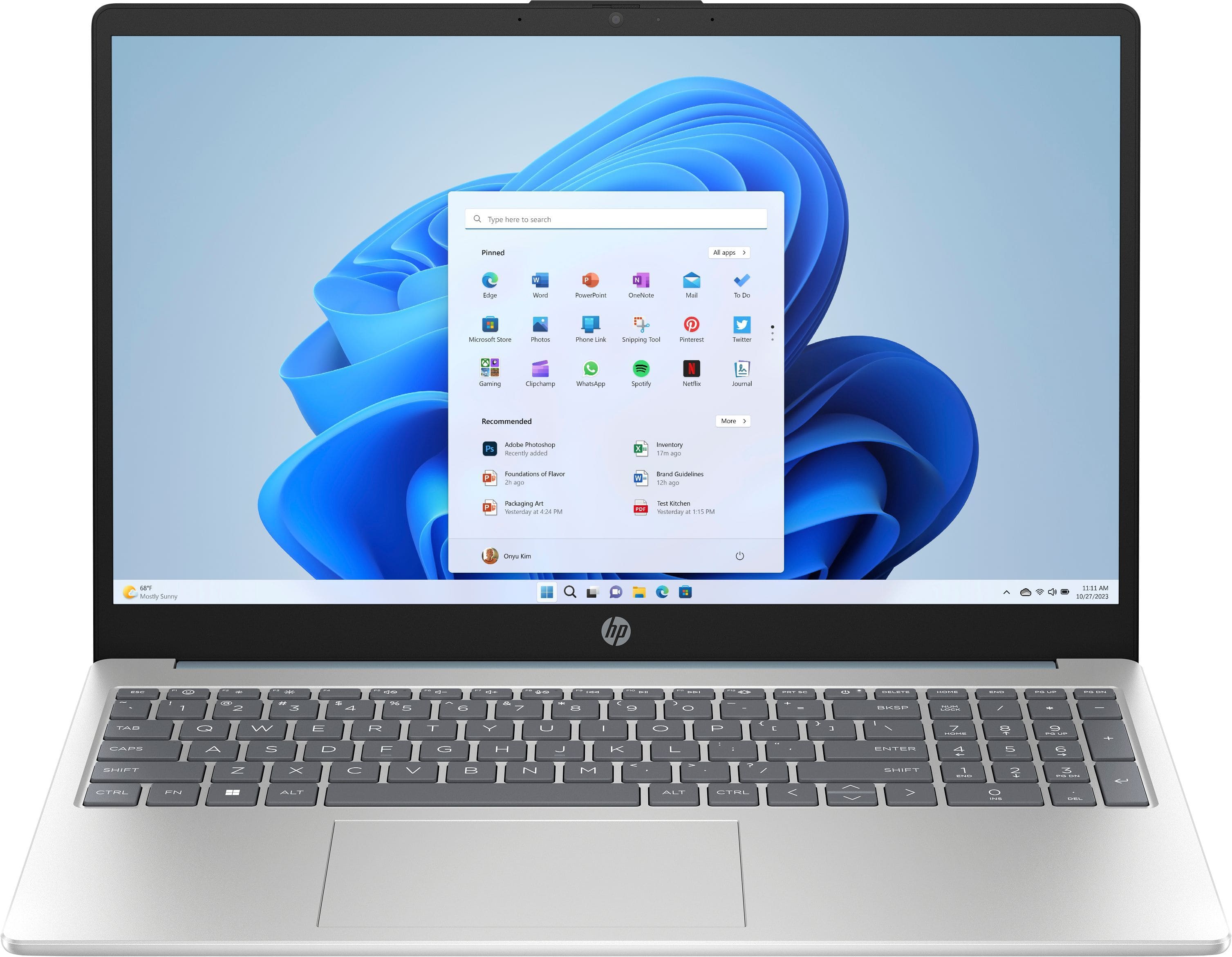 HP Ноутбук HP 15-fd0128ua 15.6" FHD IPS AG, Intel i5-1334U, 16GB, F512GB, UMA, DOS, синій