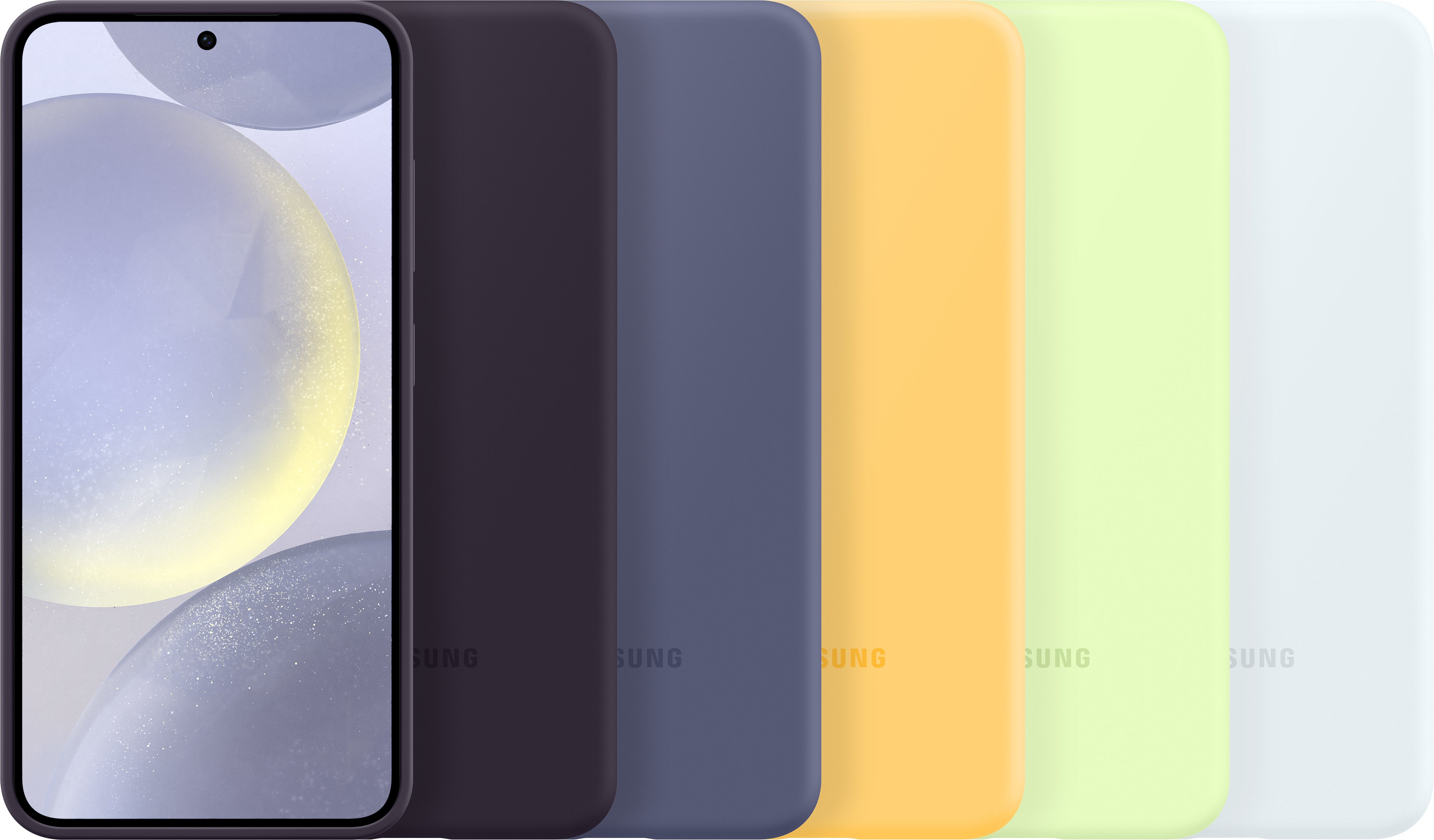 Samsung Чохол для Galaxy S24 (S921), Silicone Case, зелений світлий