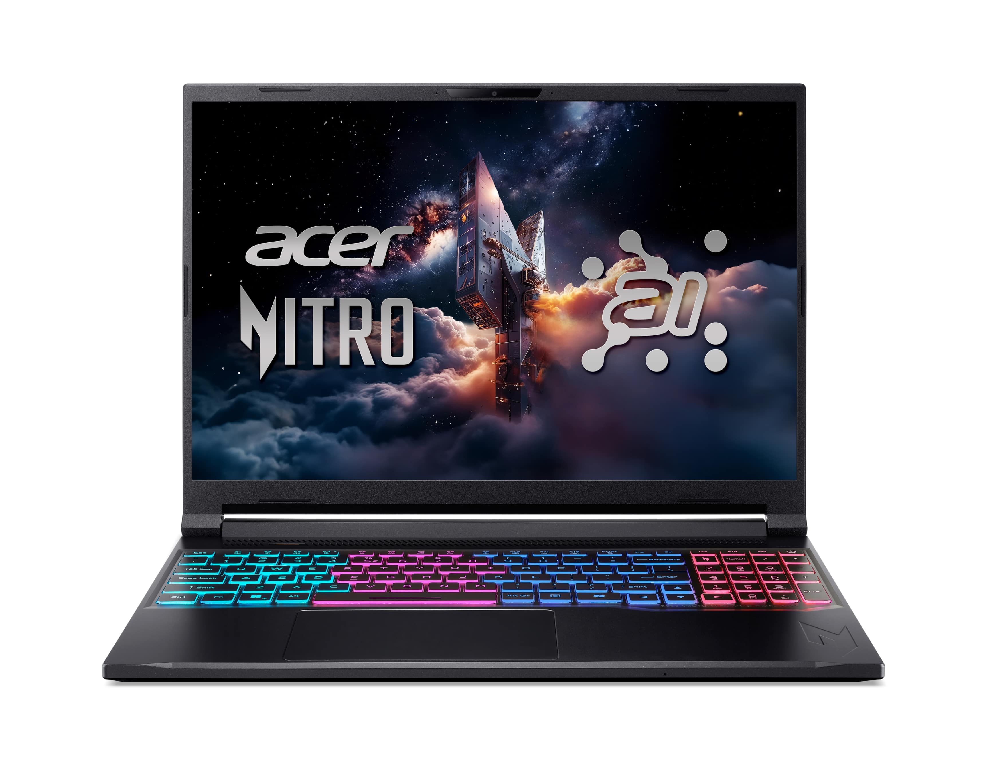 Acer Ноутбук Acer Nitro V 16S ANV16S-61 16" WQXGA IPS, AMD R9-365, 32GB, F1TB, NVD5070-8, Win11P, чорний
