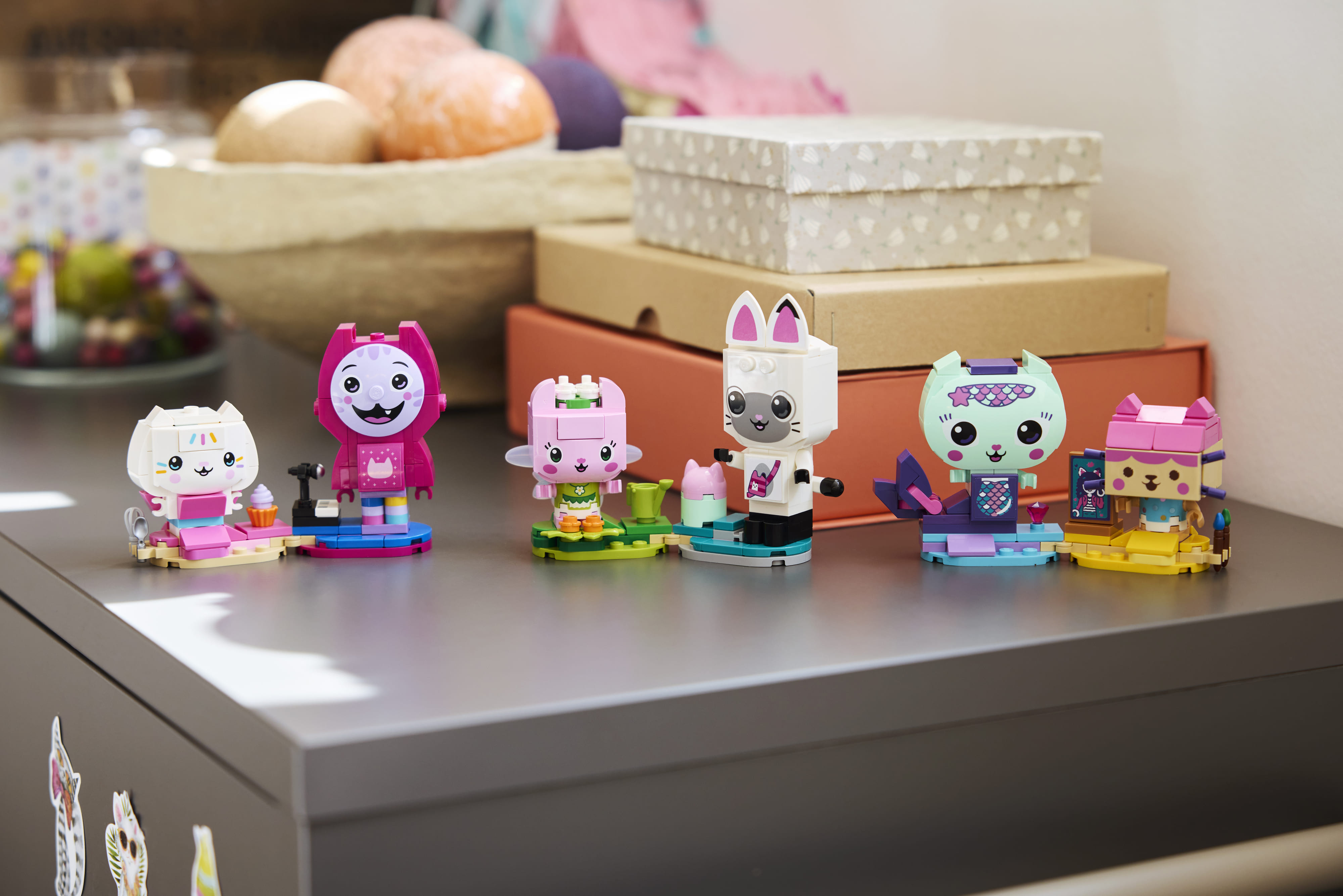 LEGO Конструктор LEGO Gabby's Dollhouse Друзі-коти Ґаббі з кубиків LEGO Конструктор LEGO Gabby's Dollhouse Друзі-коти Ґаббі з кубиків