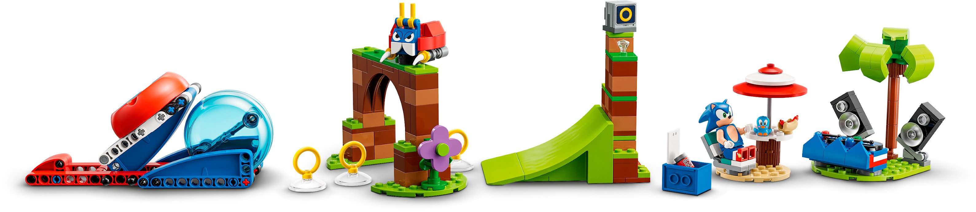 LEGO Конструктор Sonic the Hedgehog Змагання швидкісної сфери Соніка