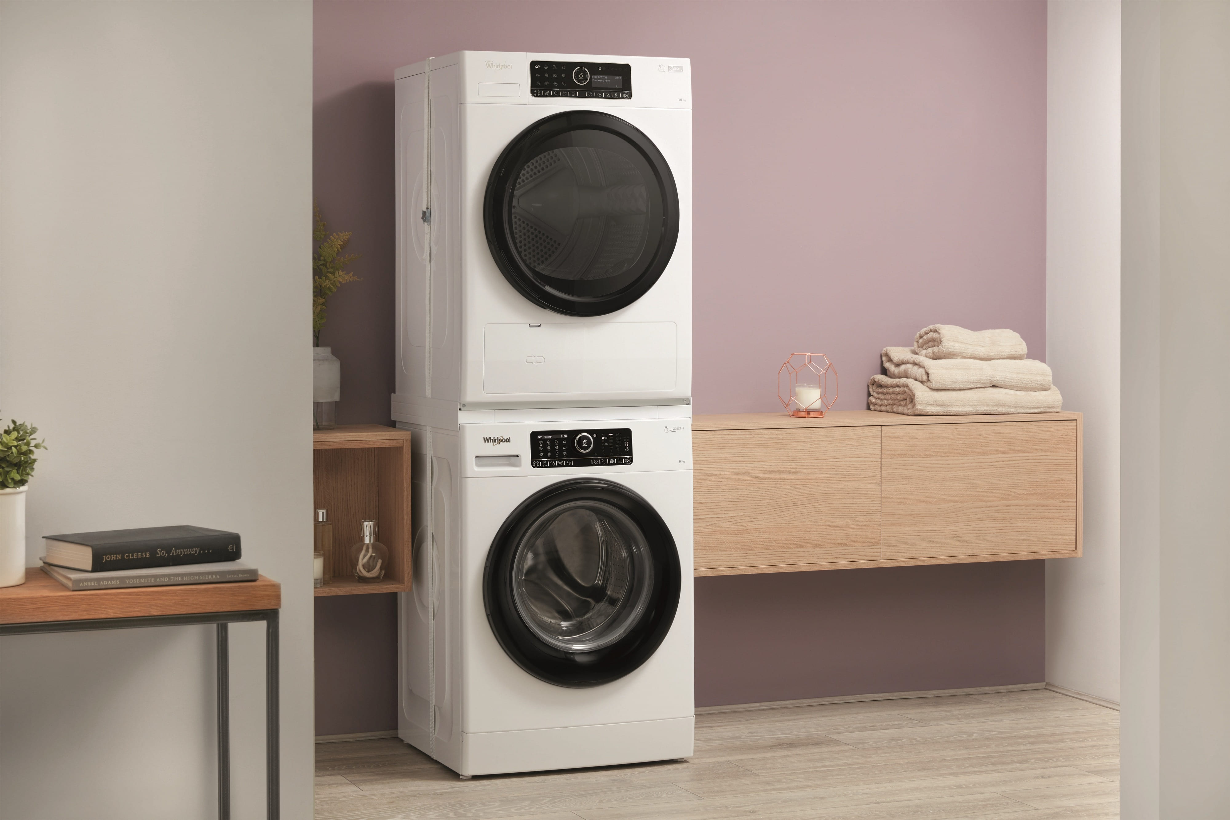 Whirlpool Комплект монтажний для з'єднання пральної машини з сушильною машиною, 45-60см, білий Whirlpool Комплект монтажний для з'єднання пральної машини з сушильною машиною, 45-60см, білий