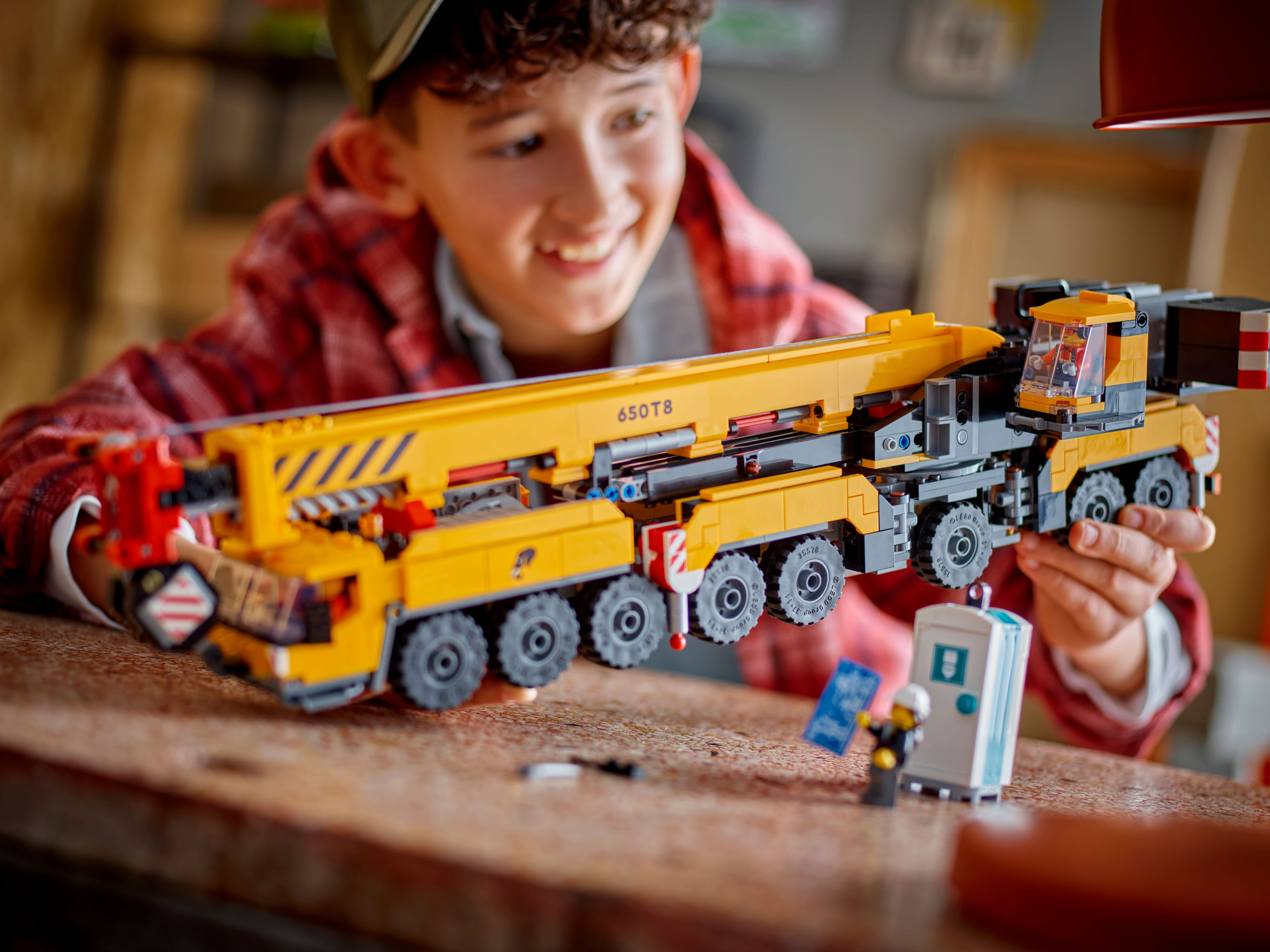 LEGO Конструктор City Жовтий пересувний будівельний кран