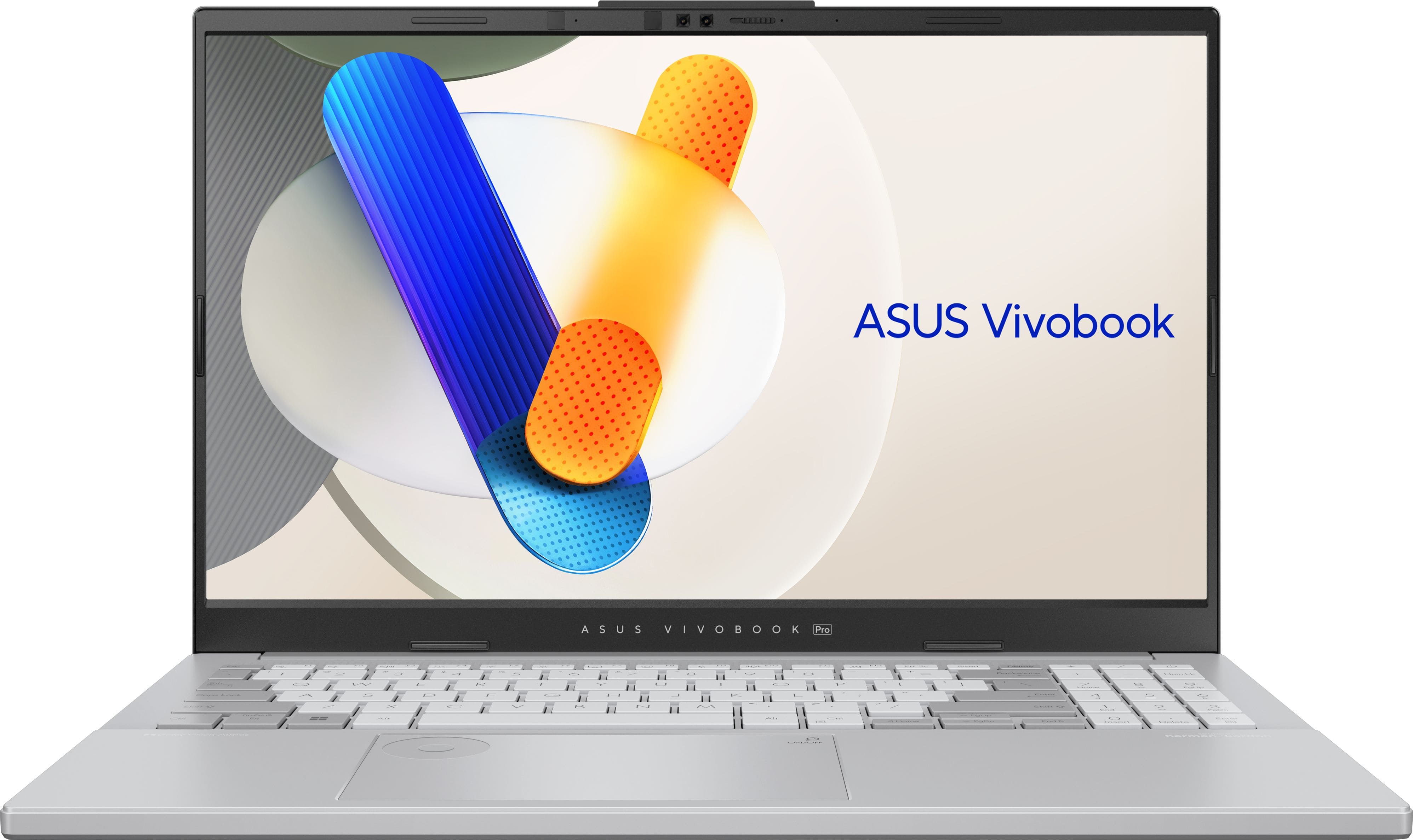 ASUS Ноутбук Vivobook Pro 15 N6506MV-MA022 15.6" 3K OLED, Intel Ultra 7 155H, 16GB, F1TB, NVD4060-8, NoOS, Сріблястий