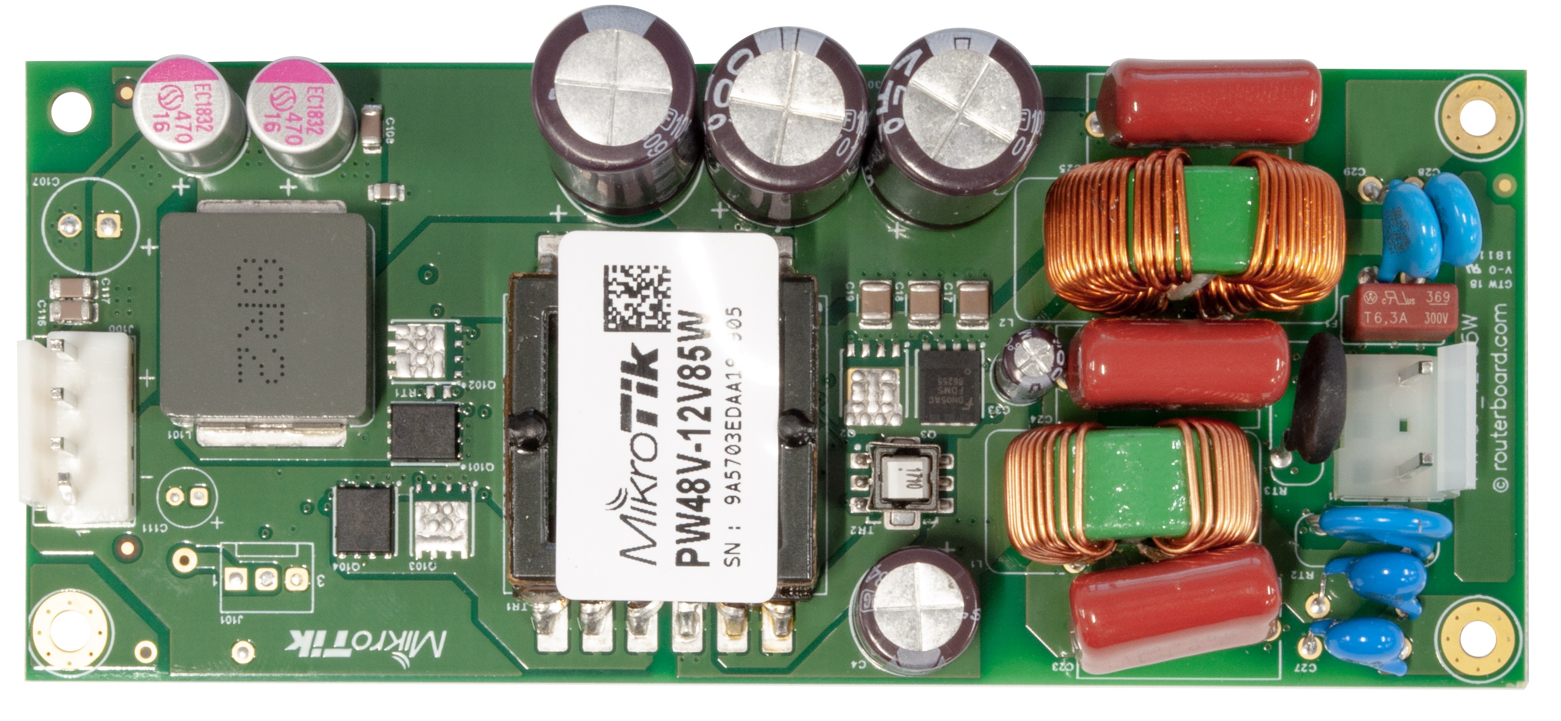 MikroTiK Блок живлення ±48V Open frame Power supply with 12V 7A output, for new r2 CCR revisions