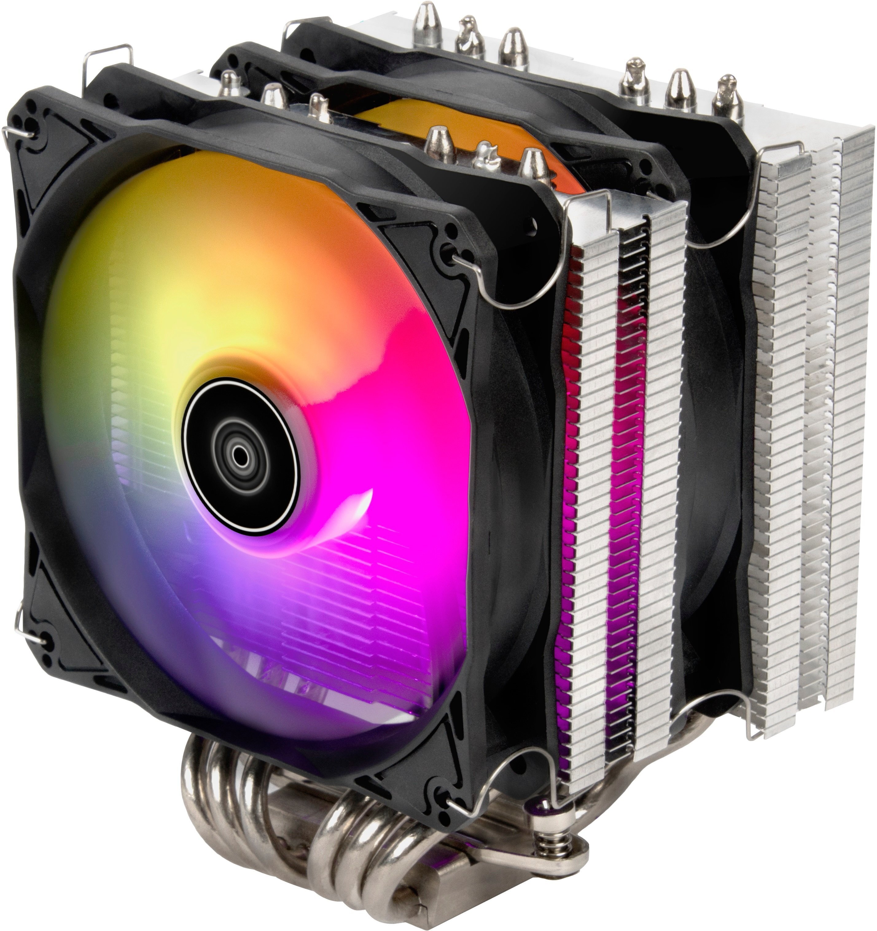 SilverStone Процесорний кулер Hydrogon D120-ARGB-V2, LGA 1700, 2066, 2011, 1200, 115X, AM5, AM4, TDP180W