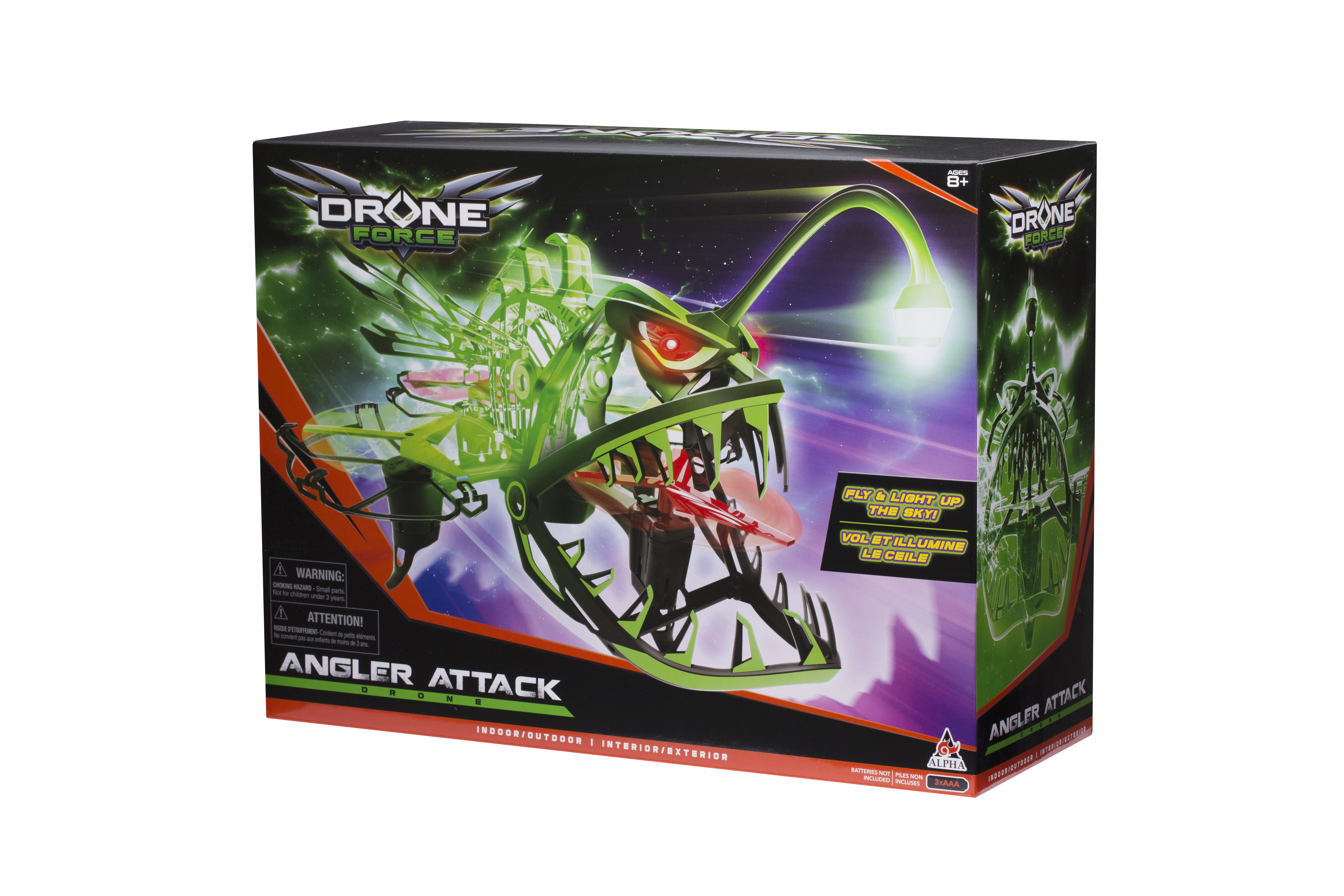 Drone Force Іграшковий дрон дослідник та захисник Angler Attack