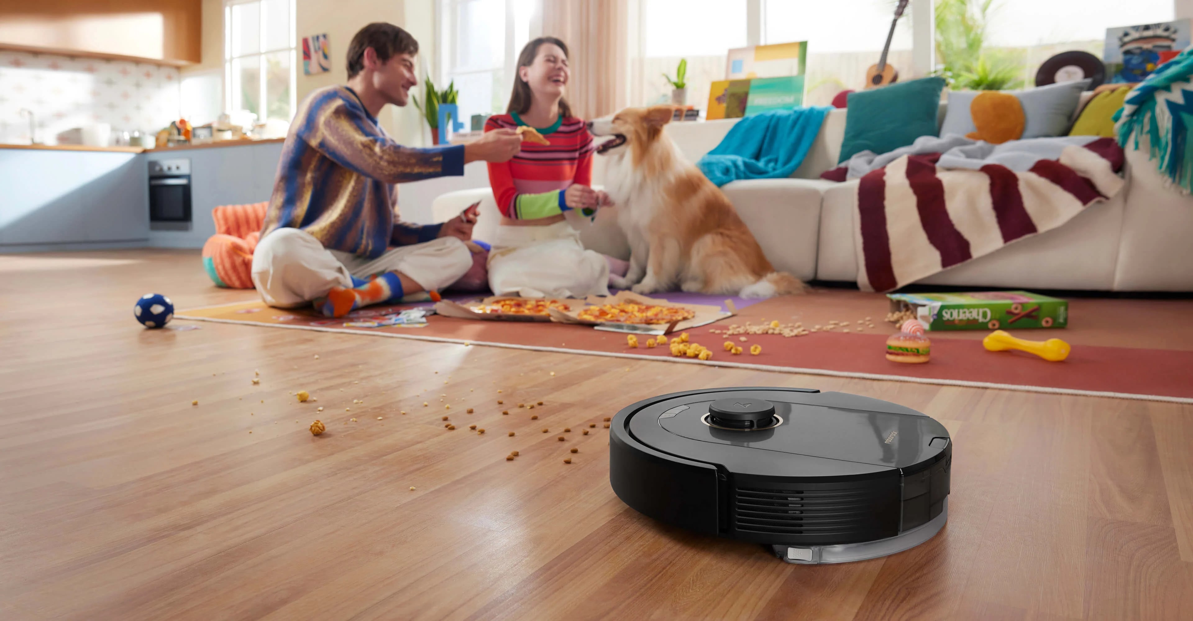 Roborock Robot VC Q5 Pro, чорний