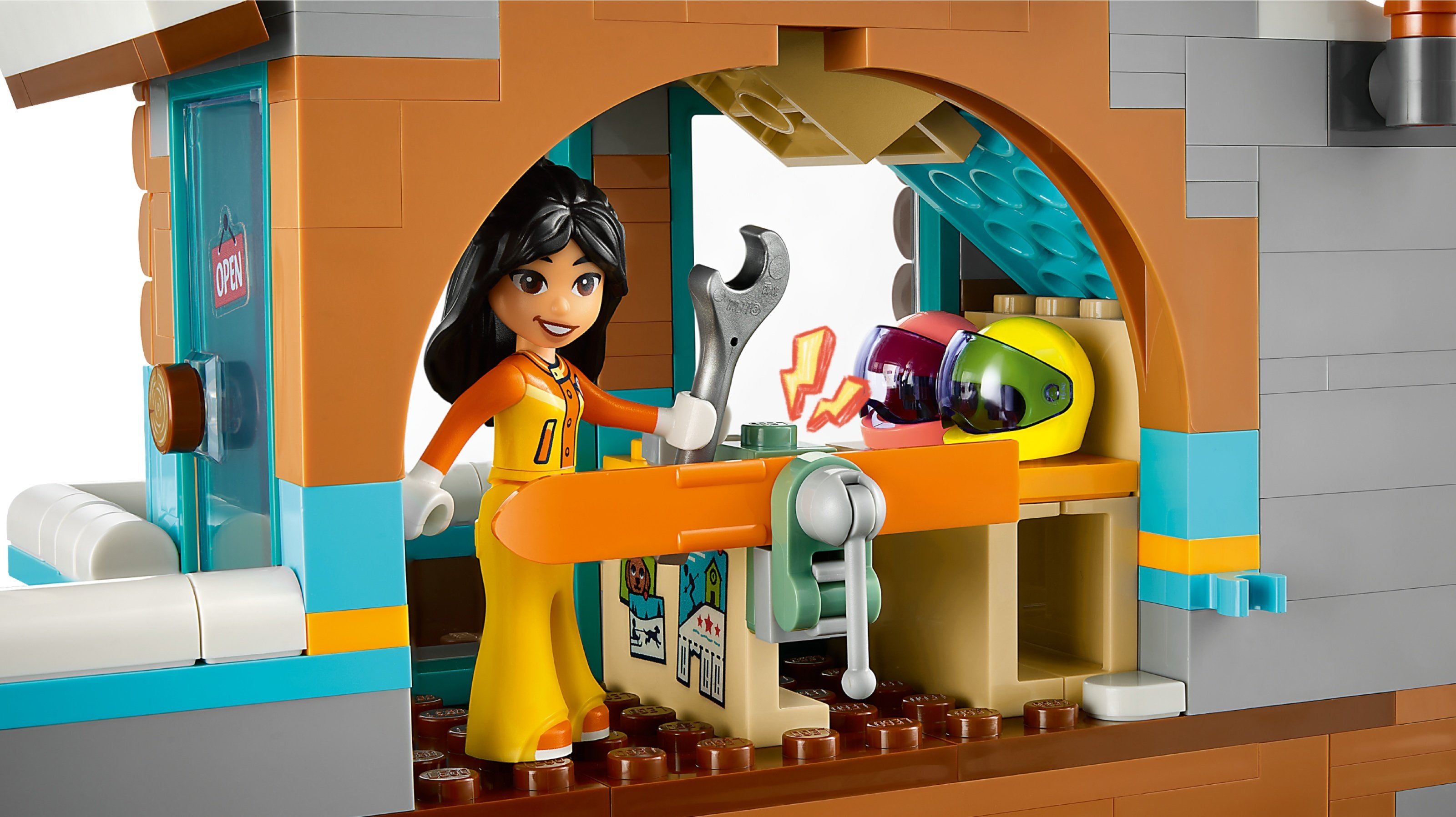 LEGO Конструктор Friends Святкова гірськолижна траса й кафе