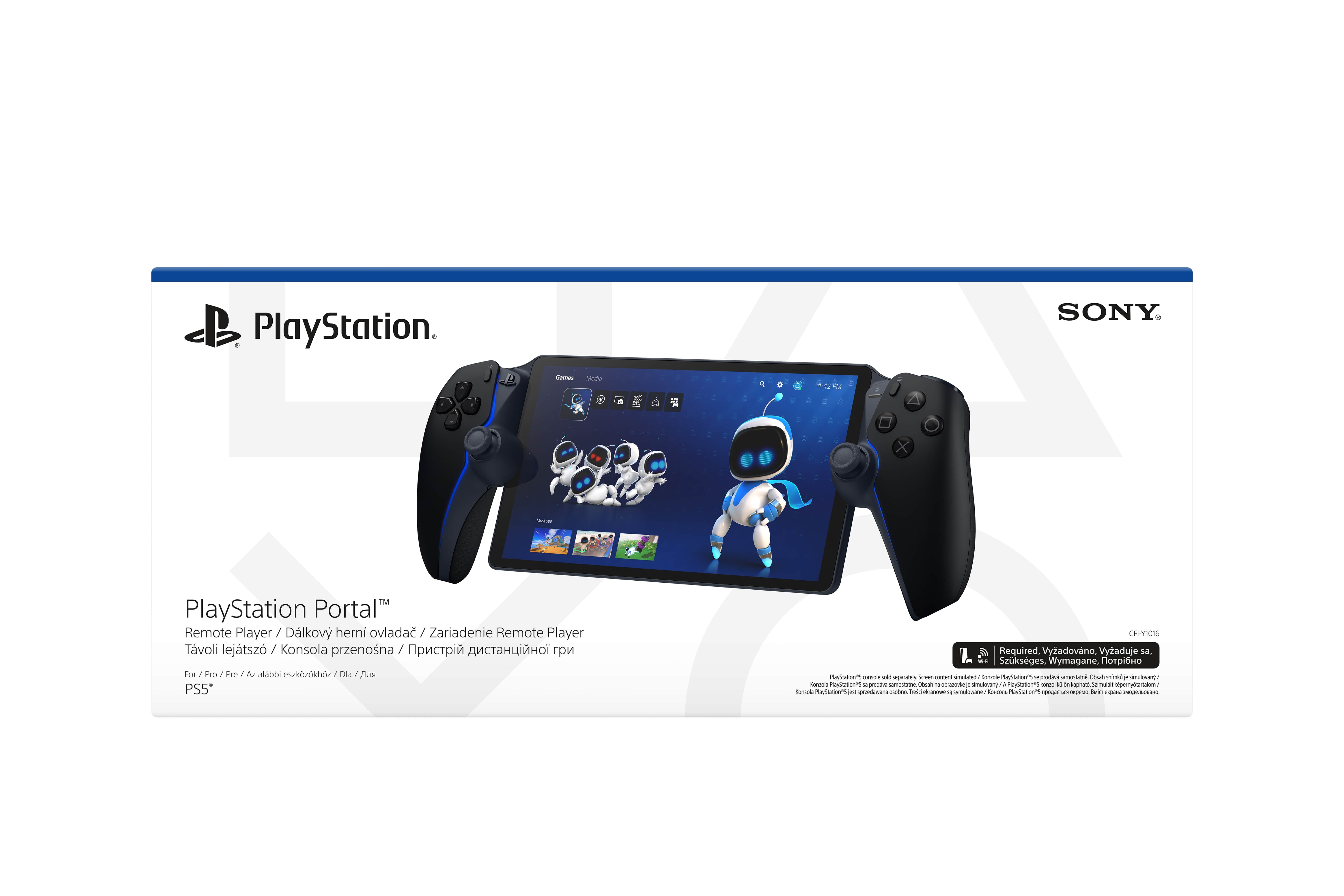 PlayStation Пристрій для дистанційної гри Portal, Midnight Black