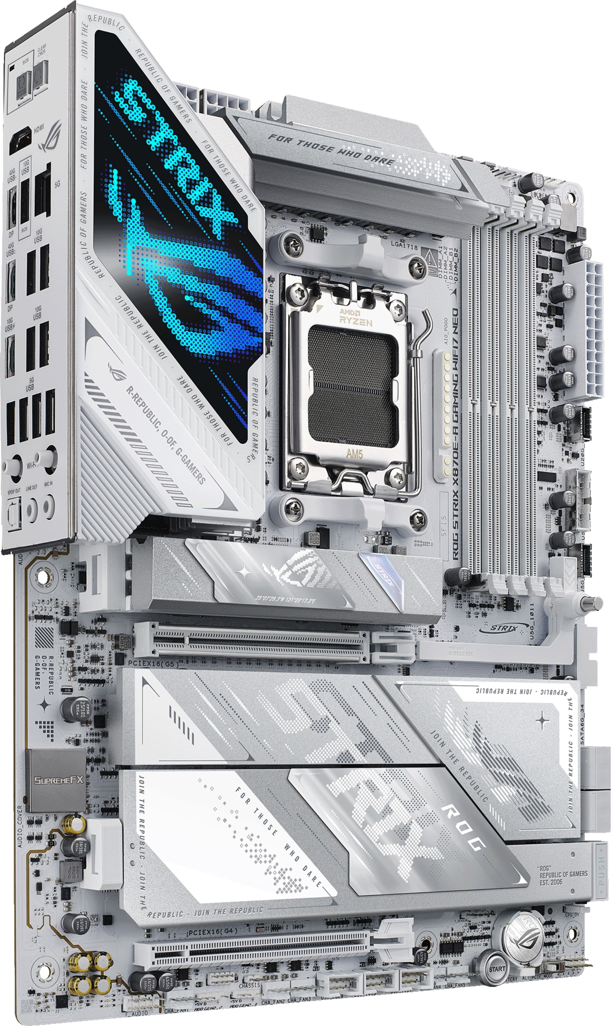 ASUS Материнcька плата ROG STRIX X870E-A GAMING NEO sAM5 X870E 4xDDR5 M.2 HDMI ATX ASUS Материнcька плата ROG STRIX X870E-A GAMING NEO sAM5 X870E 4xDDR5 M.2 HDMI ATX
