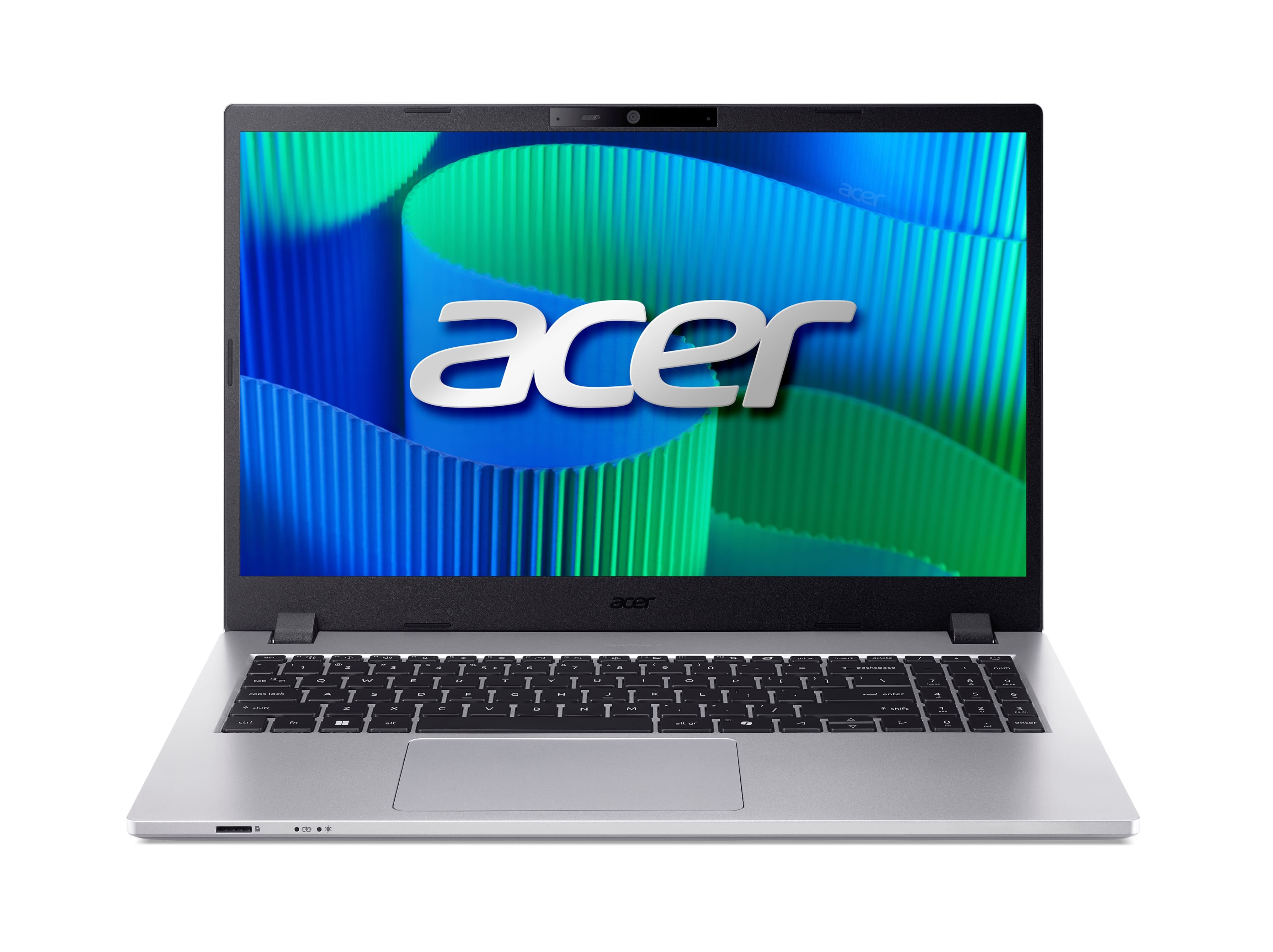 Acer Ноутбук Acer TravelMate TMP215-55 15.6" FHD IPS, Intel U7-225U, 64GB, F1TB, UMA, Lin, сріблястий
