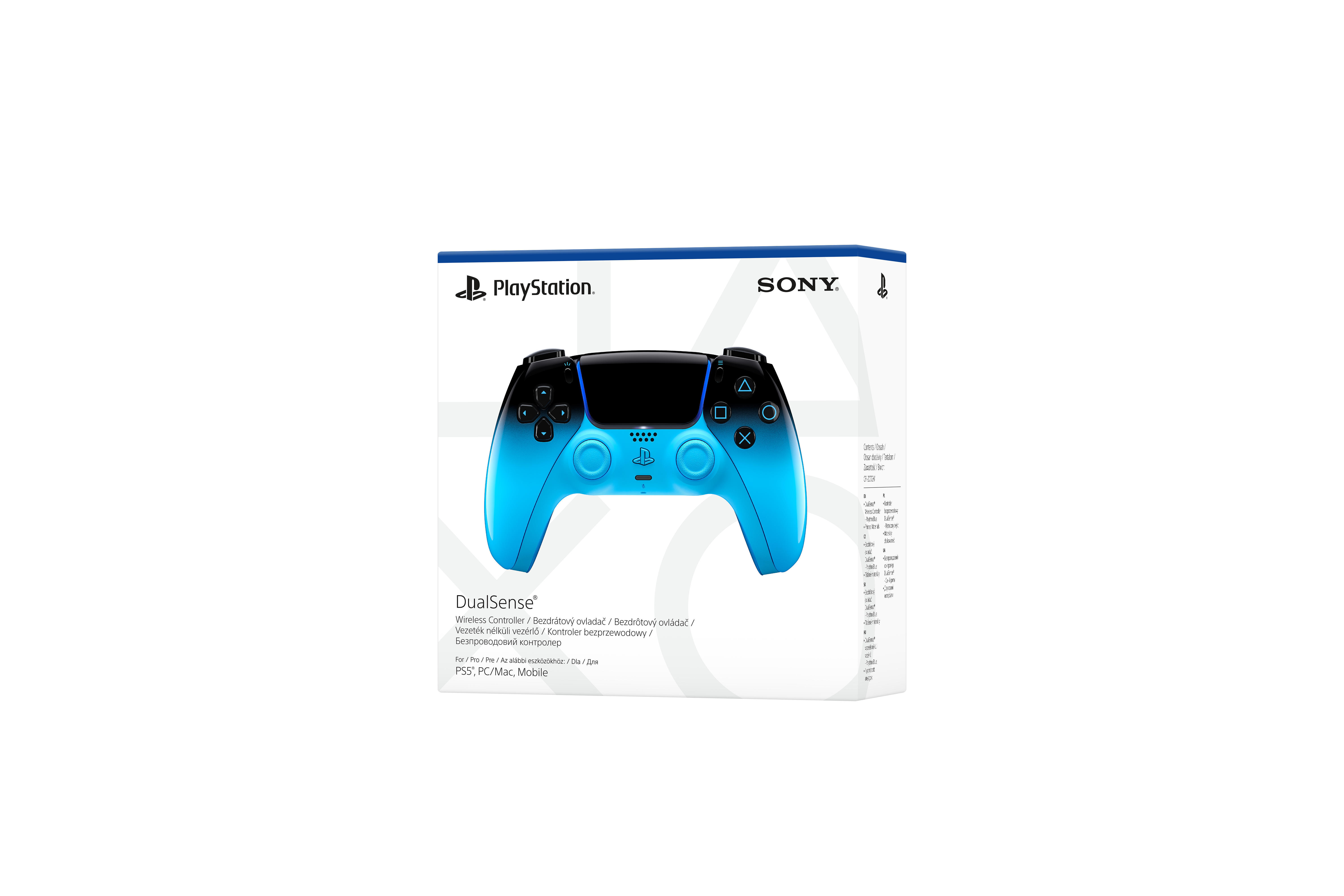 PlayStation Геймпад 5 Dualsense BT, Rhythm Blue