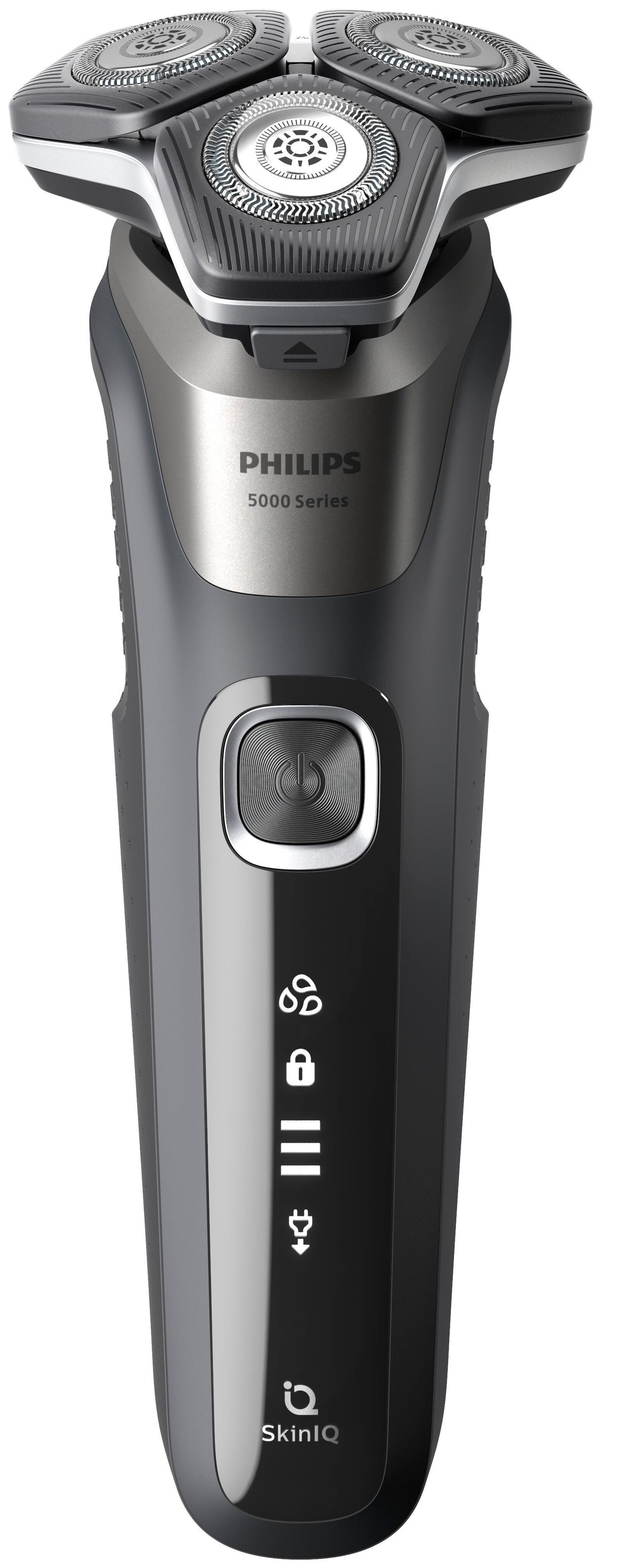 Philips Бритва електр. роторна Series 5000, 9Вт, бритв.головок-3, Li-Ion, сух.+волог., тример, сірий
