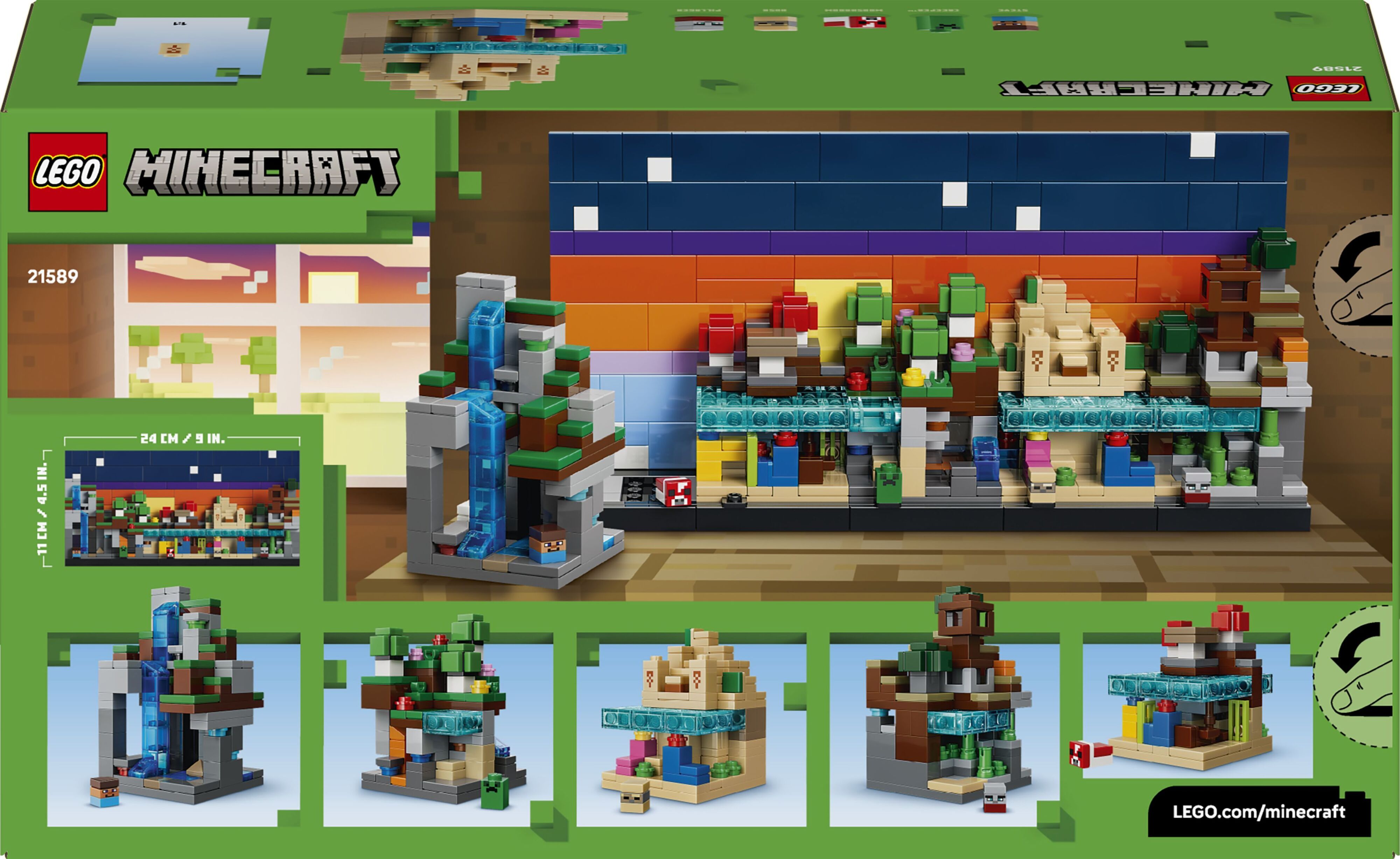 LEGO Конструктор LEGO Minecraft Мінібіомі