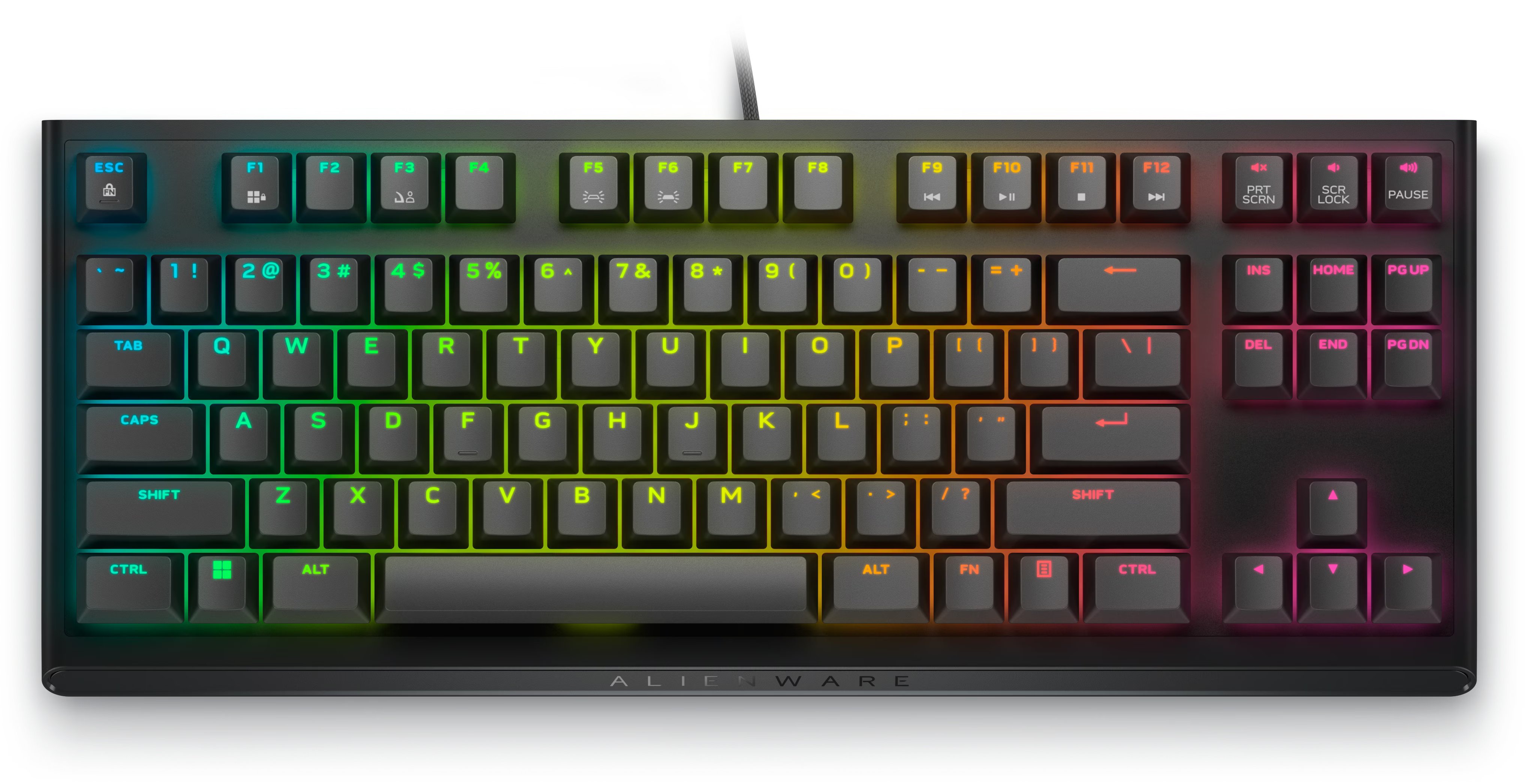 Dell Клавіатура Dell Alienware Tenkeyless Gaming Keyboard - AW420K - Black