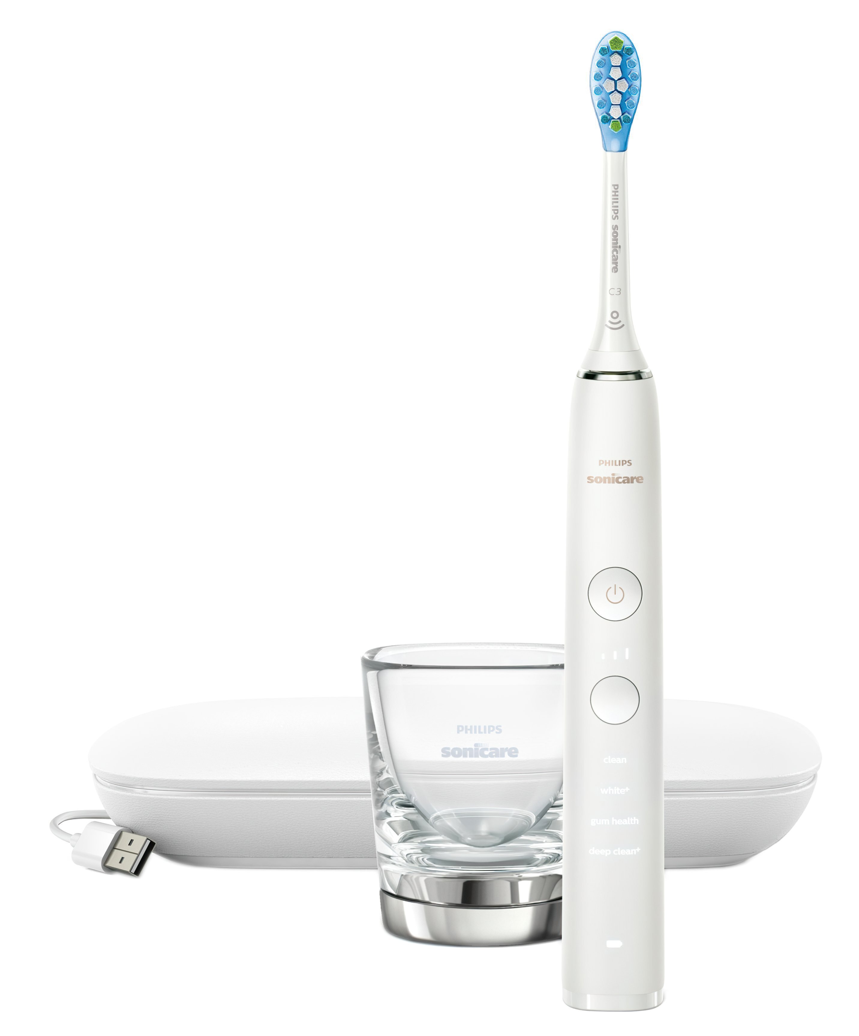Philips Звукова електрична зубна щітка DiamondClean 9000 HX9911/27