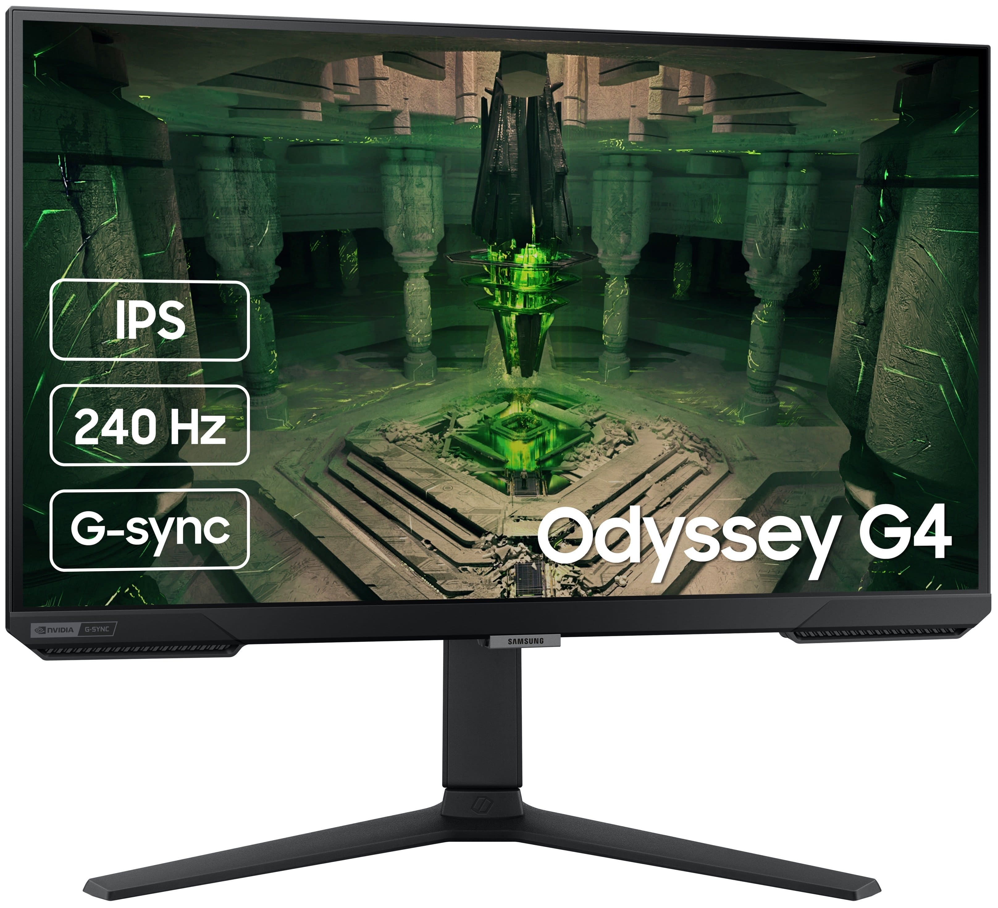 Samsung Монітор 27" Odyssey G4 S27BG400EI 2*HDMI, DP,, IPS, 240Hz, 1ms