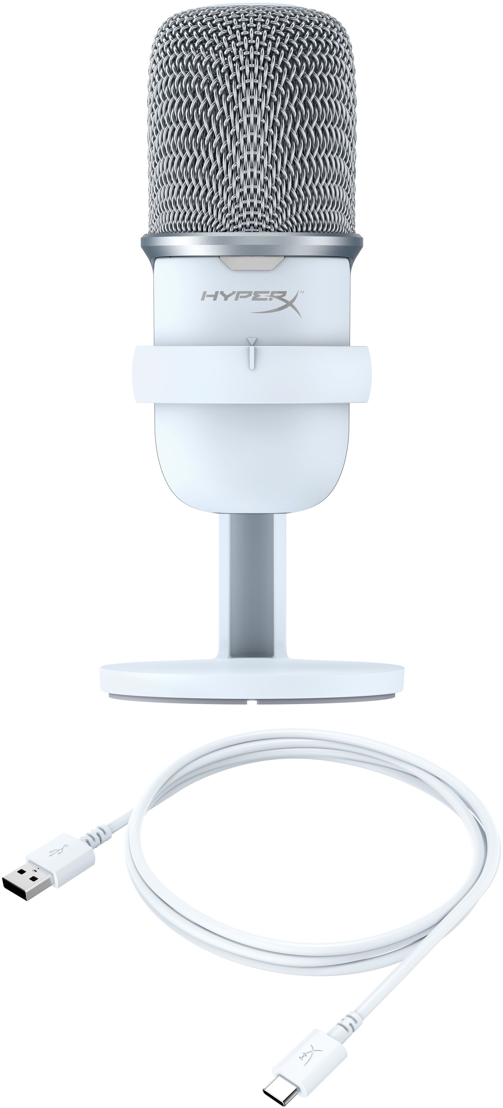 HyperX Мікрофон SoloCast, White