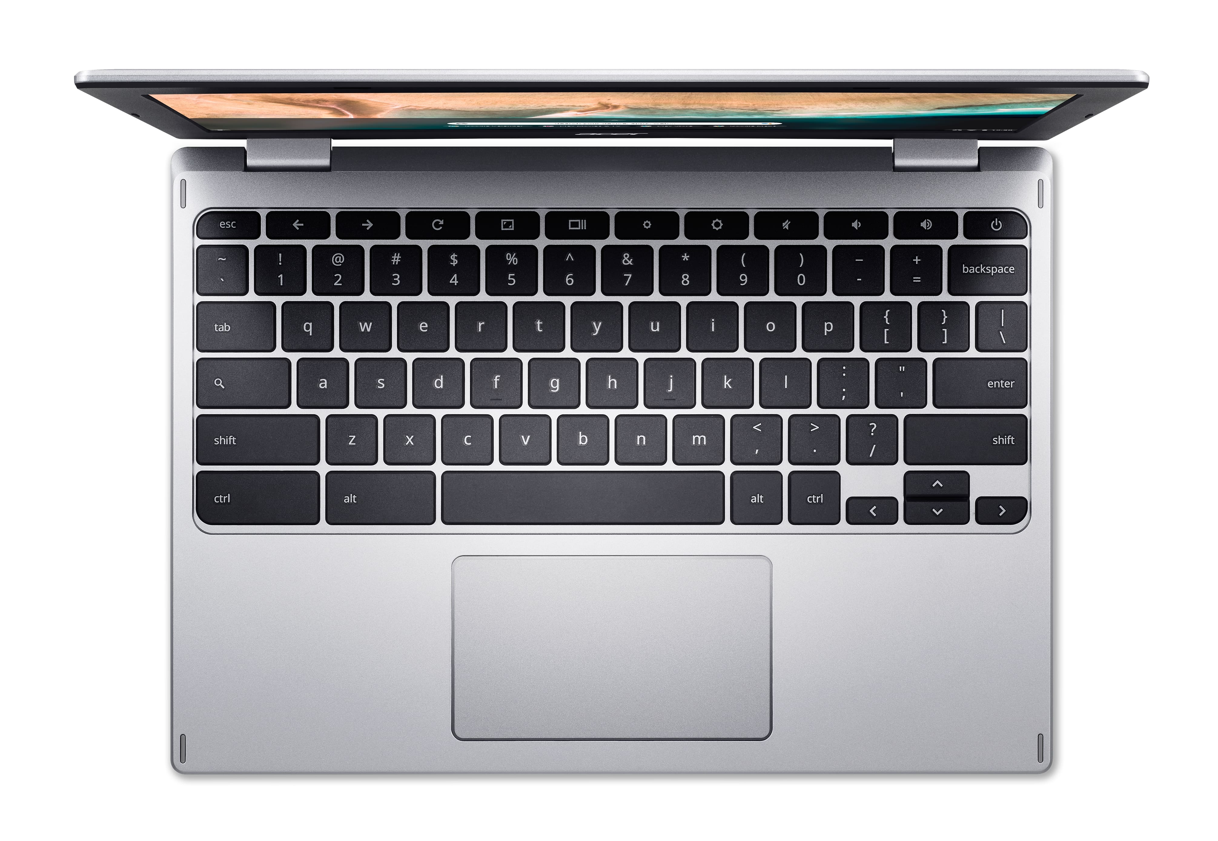 Acer Ноутбук Chromebook CB311-11H 11" IPS, MediaTek MT8183, 4GB, F64GB, UMA, ChromeOS, сріблястий