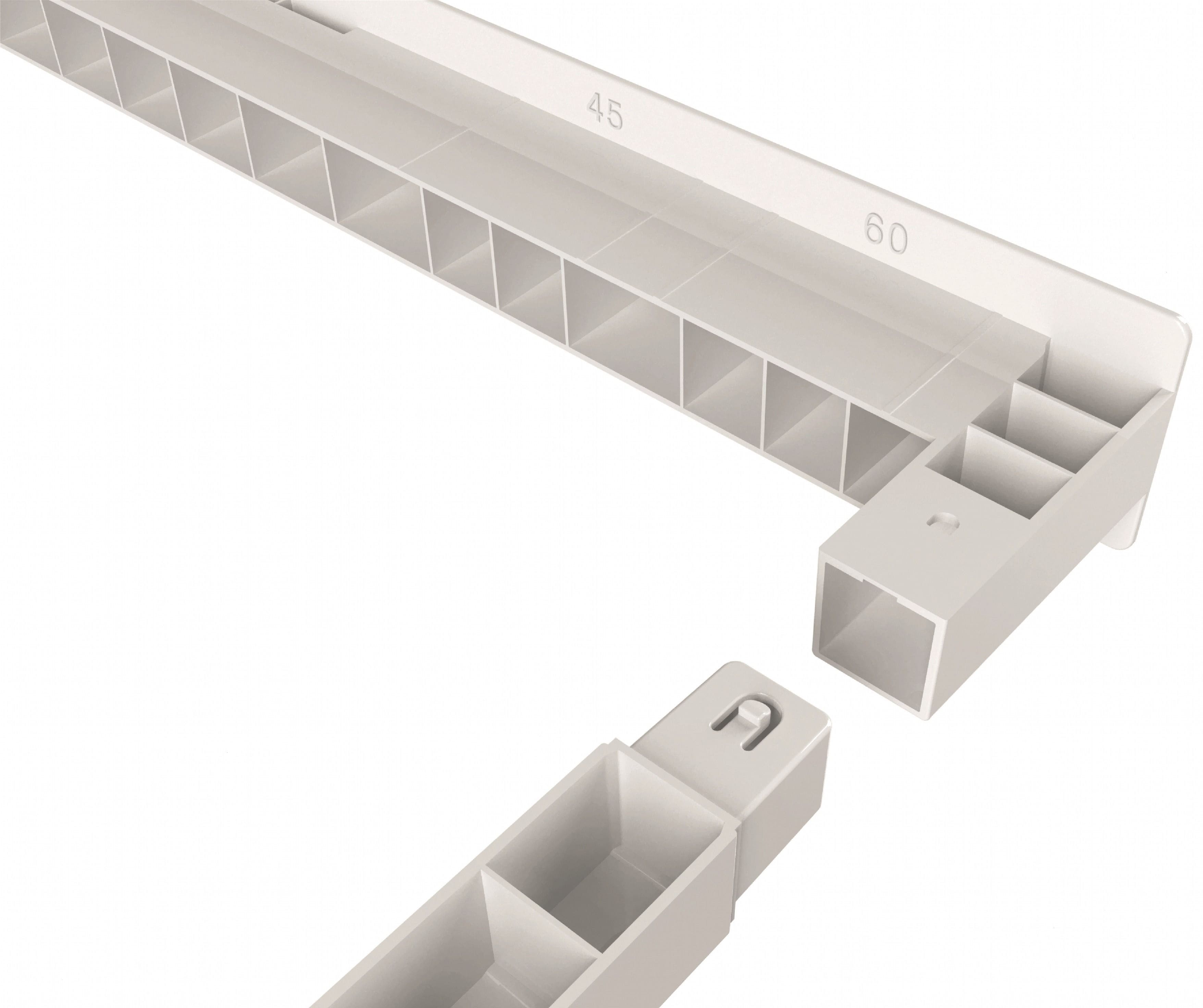 Whirlpool Комплект монтажний для з'єднання пральної машини з сушильною машиною, 45-60см, білий Whirlpool Комплект монтажний для з'єднання пральної машини з сушильною машиною, 45-60см, білий