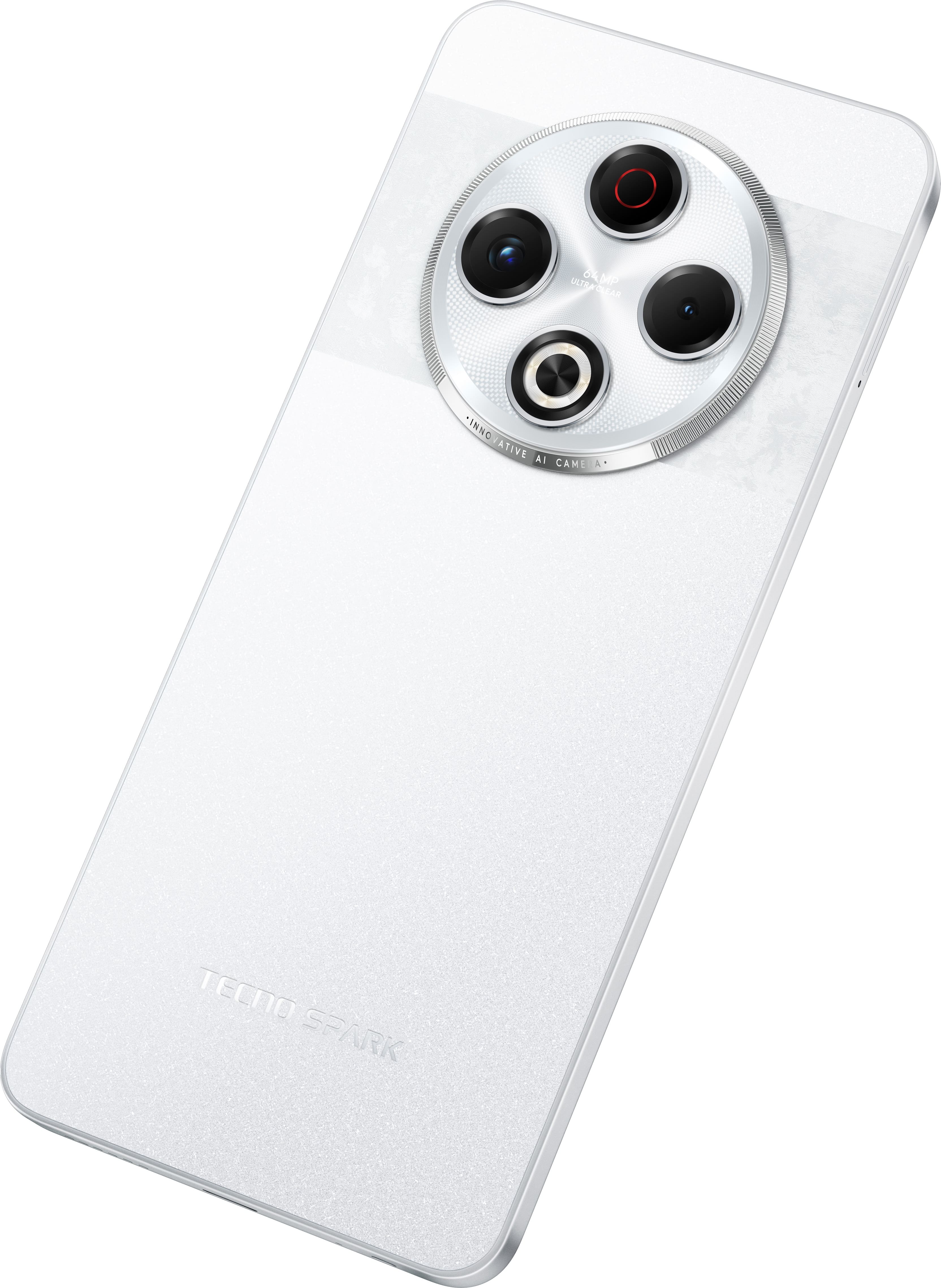 TECNO Смартфон Spark 30 (KL6) 6.78" 8/128ГБ, 2SIM, 5000мА • рік, Astral Ice