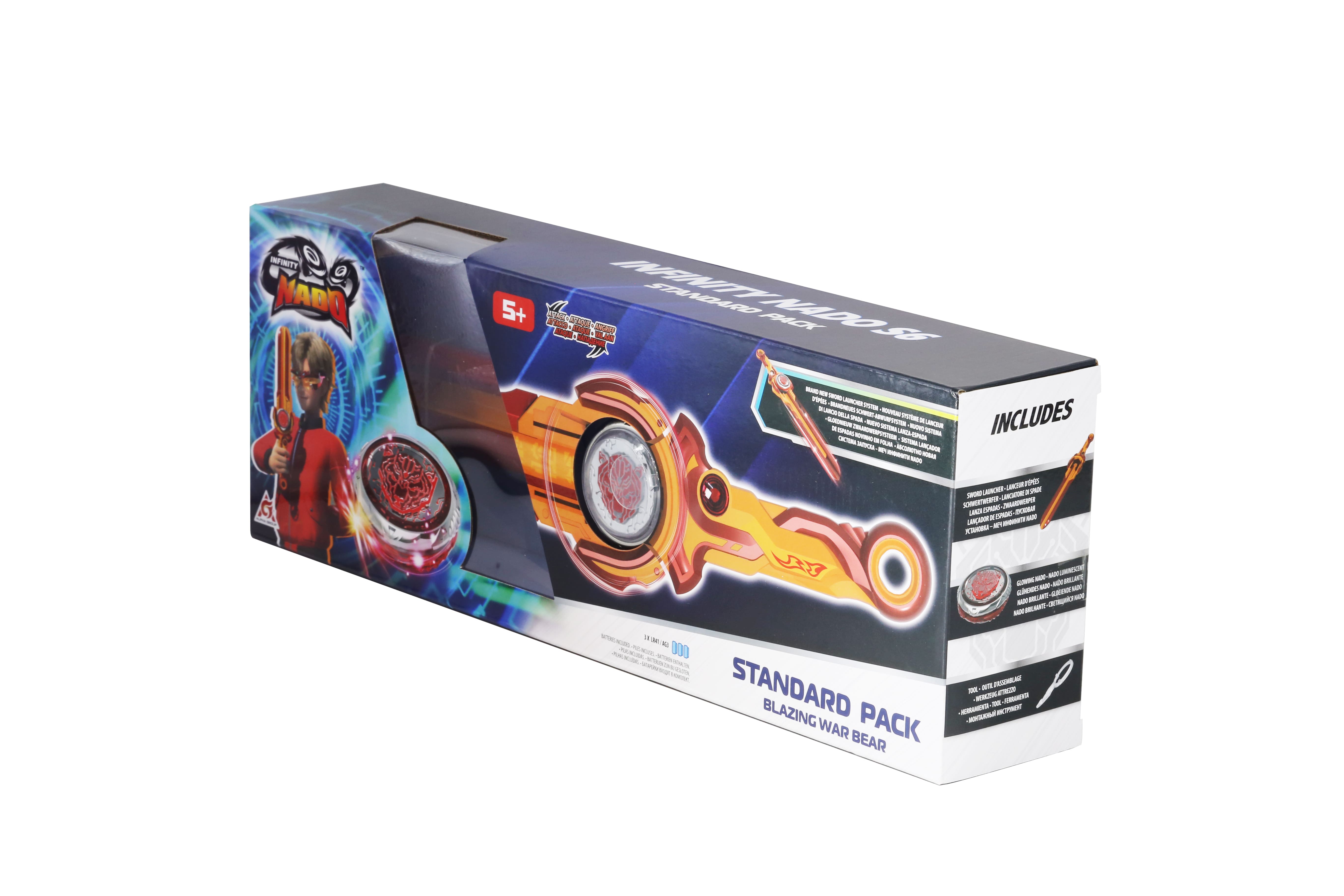 Infinity Nado Дзиґа VI серія Standard Pack Blazing War Bear Палаючий Бойовий Ведмідь