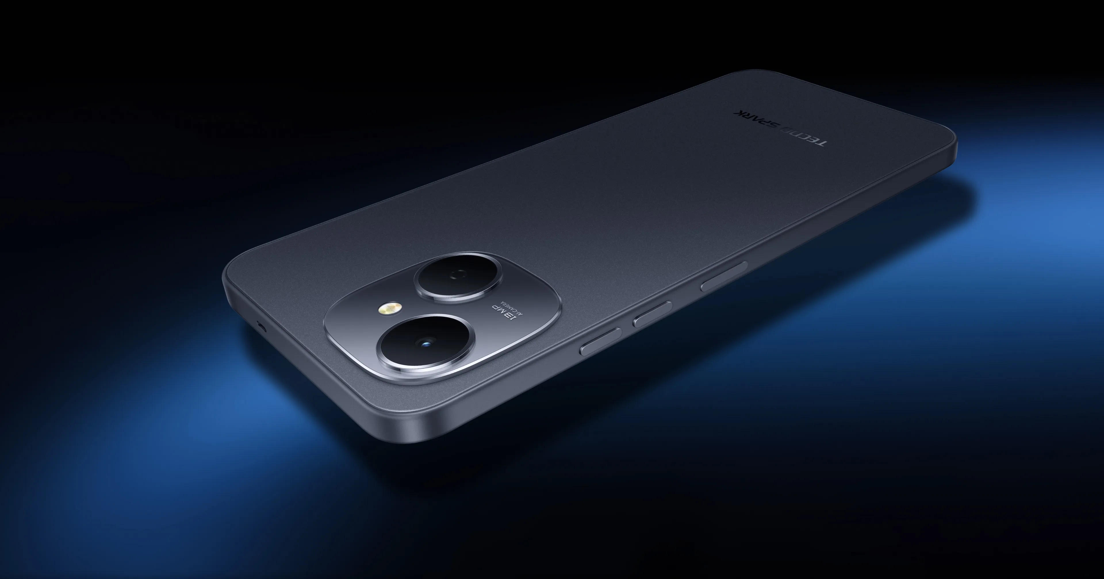TECNO Смартфон Spark 40C (KM4k) 6.67" 4/128ГБ, 2SIM, 6000мА • рік, Ink Black