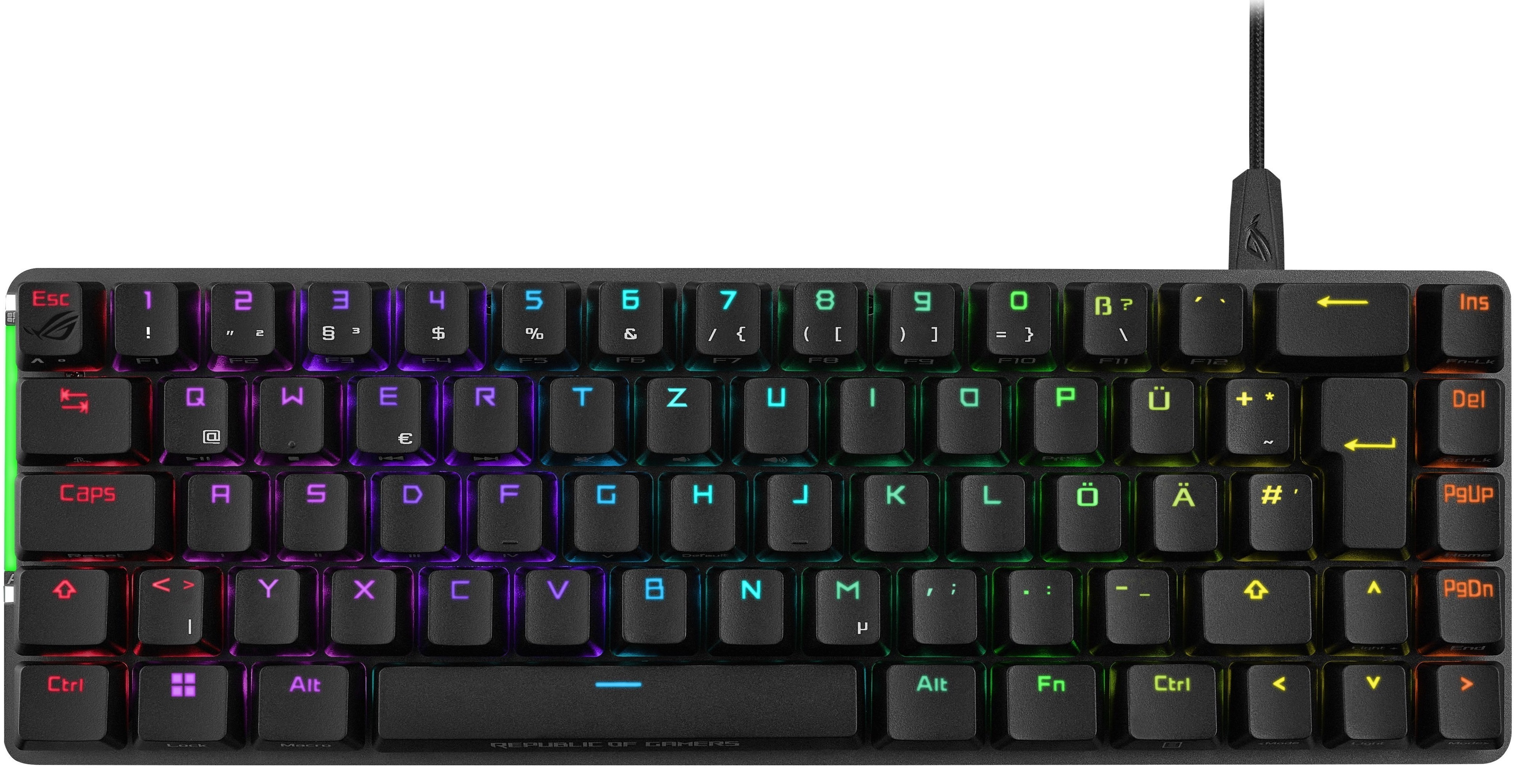 ASUS Клавіатура ROG Falchion Ace LED 68key NX RD USB Black