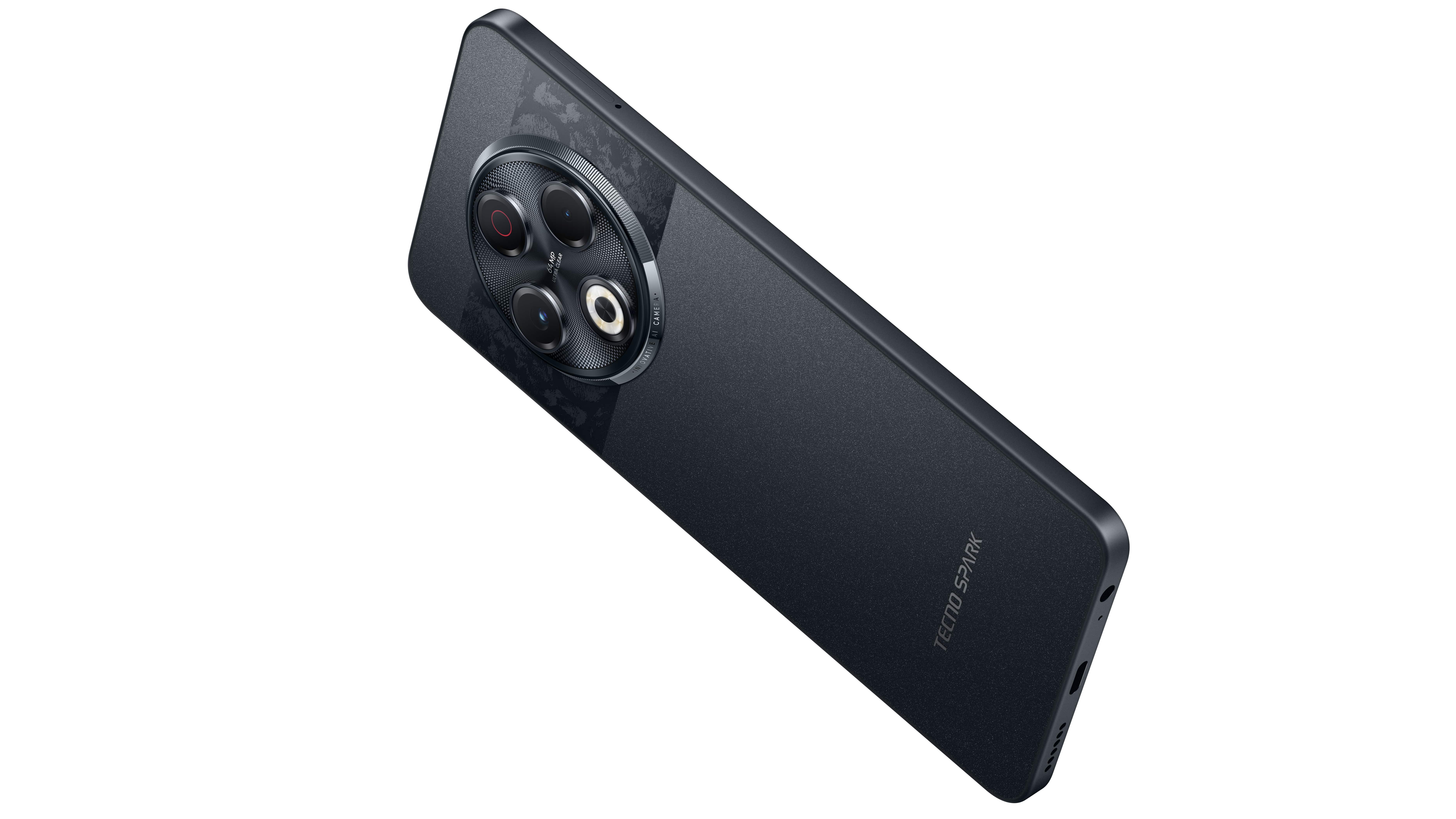 TECNO Смартфон Spark 30 (KL6) 6.78" 8/256ГБ, 2SIM, 5000мА • рік, Stellar Shadow